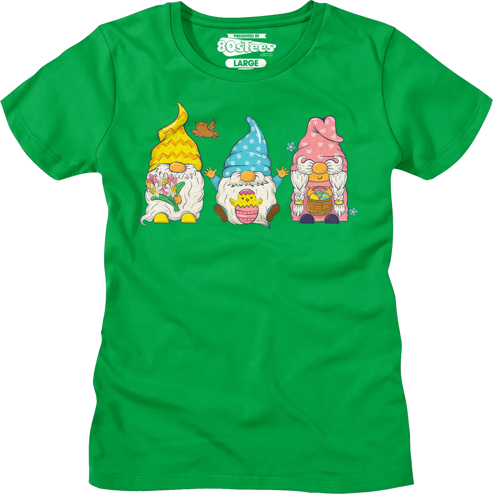 Womens Easter Gnomes Shirt - Image 4