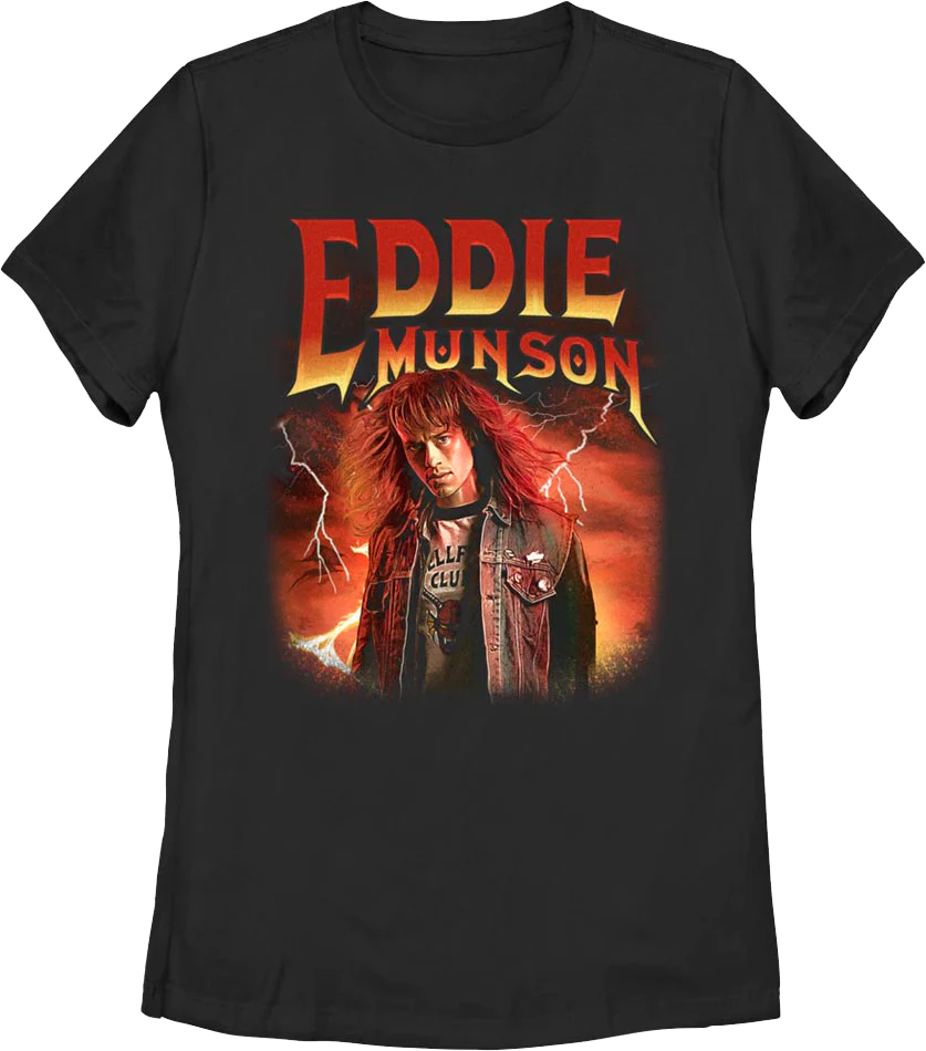 Womens Eddie Munson Stranger Things Shirt