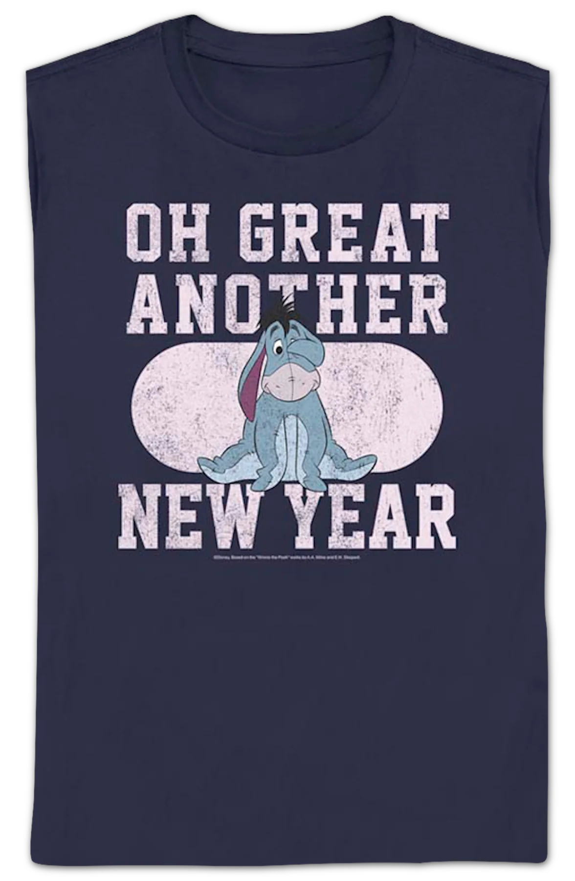 Womens Eeyore Another New Year Winnie The Pooh Shirt - Image 2