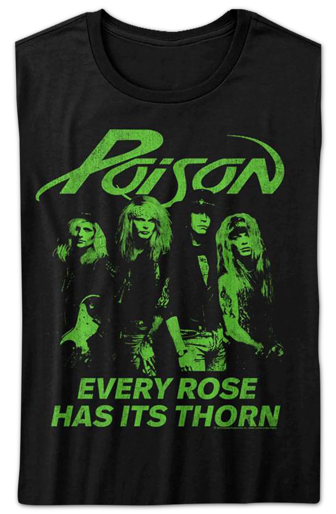 Womens Every Rose Has Its Thorn Poison Shirt - Image 2