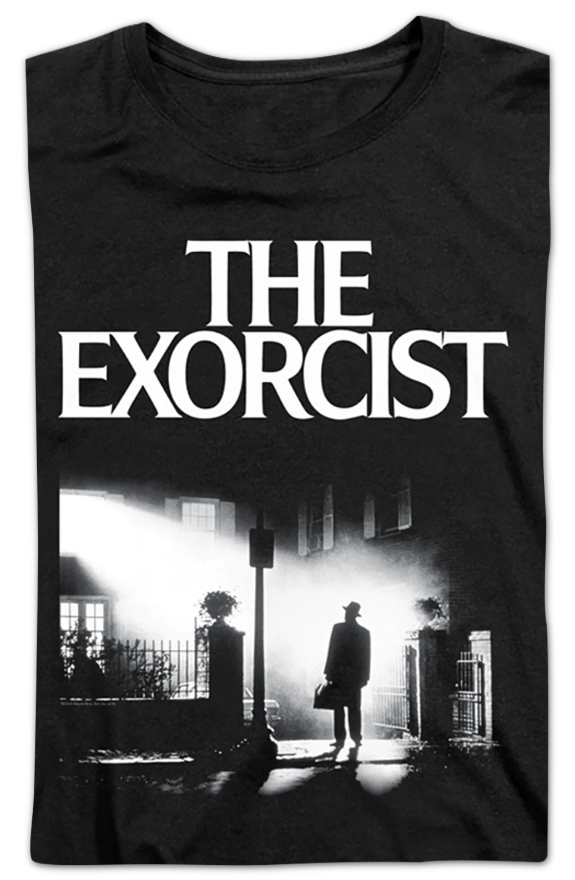 Womens Exorcist Poster Shirt - Image 2