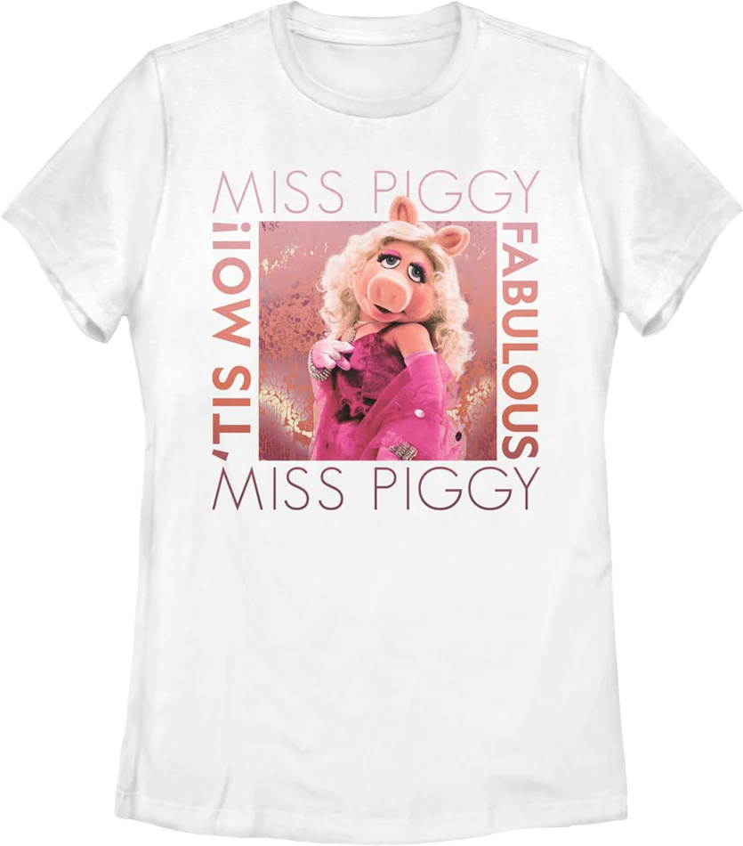 Womens Fabulous Miss Piggy Muppets Shirt