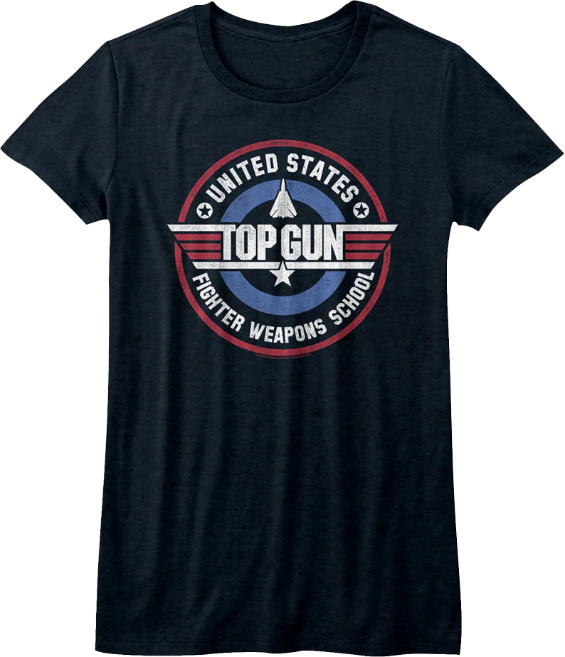 Womens Fighter Weapons School Top Gun Shirt