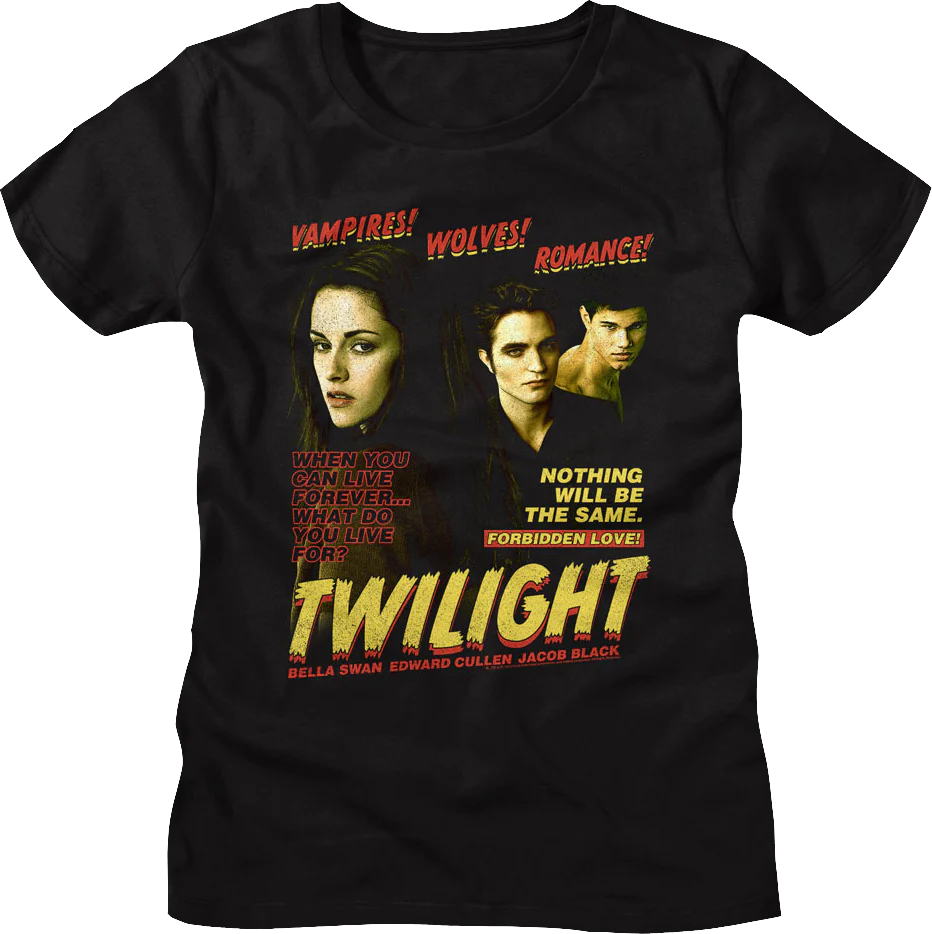 Womens Forbidden Love Twilight Shirt