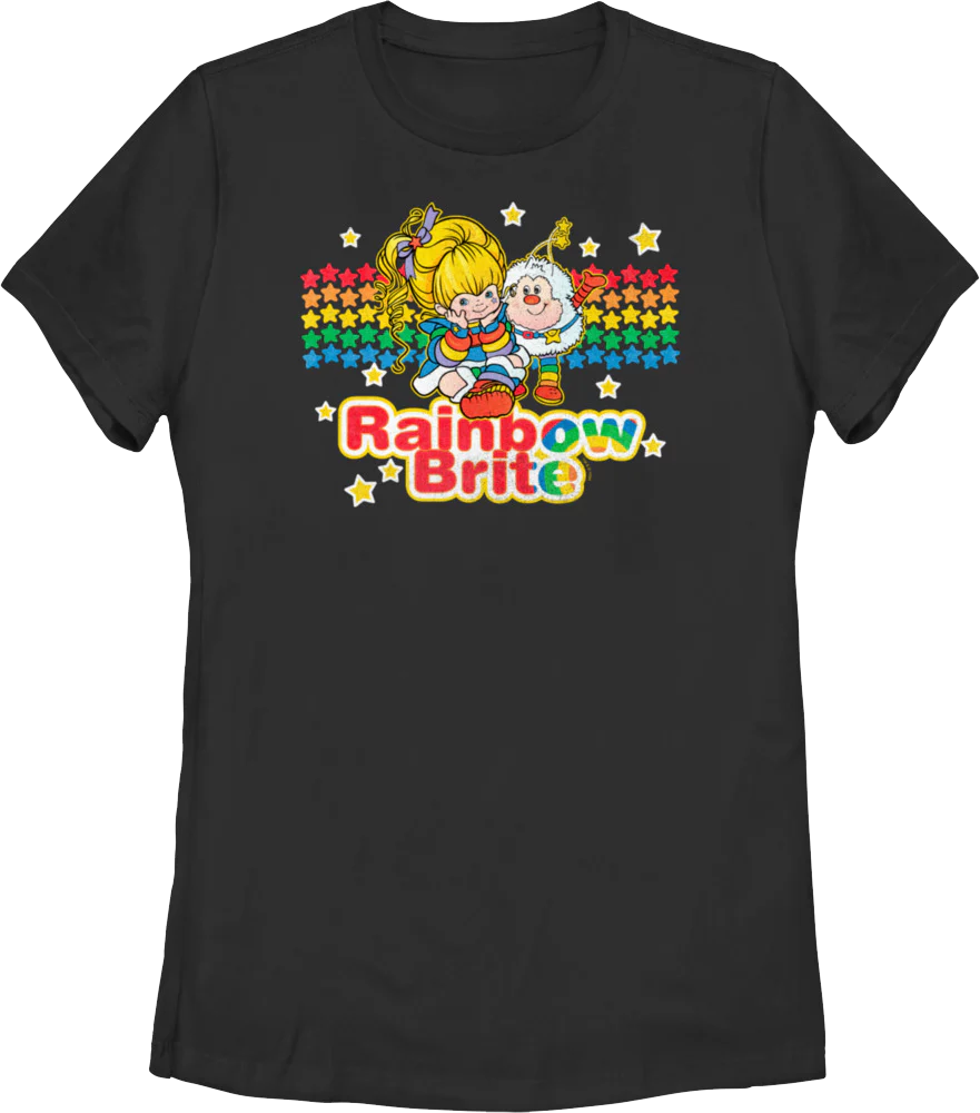 Womens Friends Forever Rainbow Brite Shirt