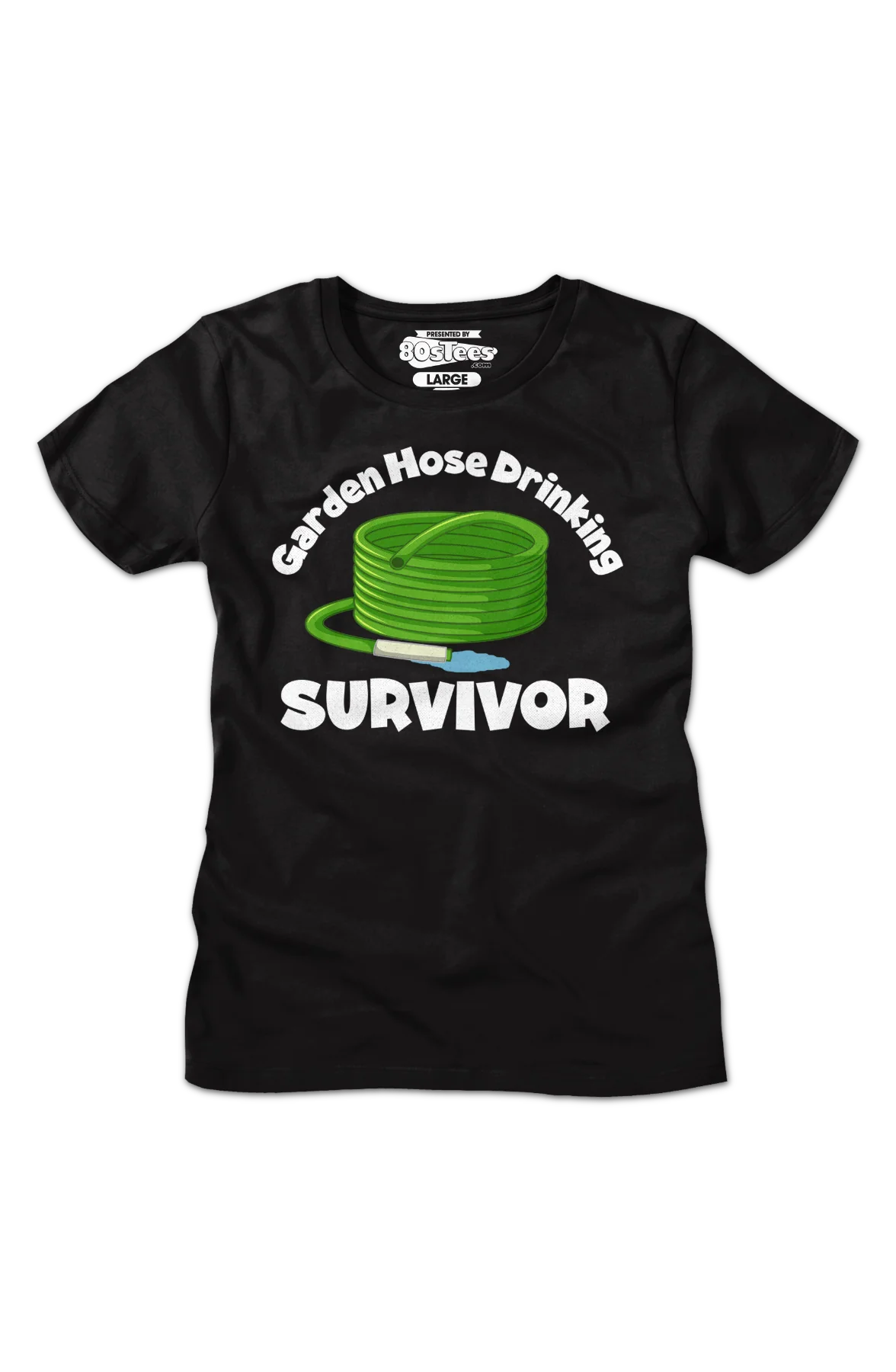 Womens Garden Hose Drinking Survivor Shirt - Image 2