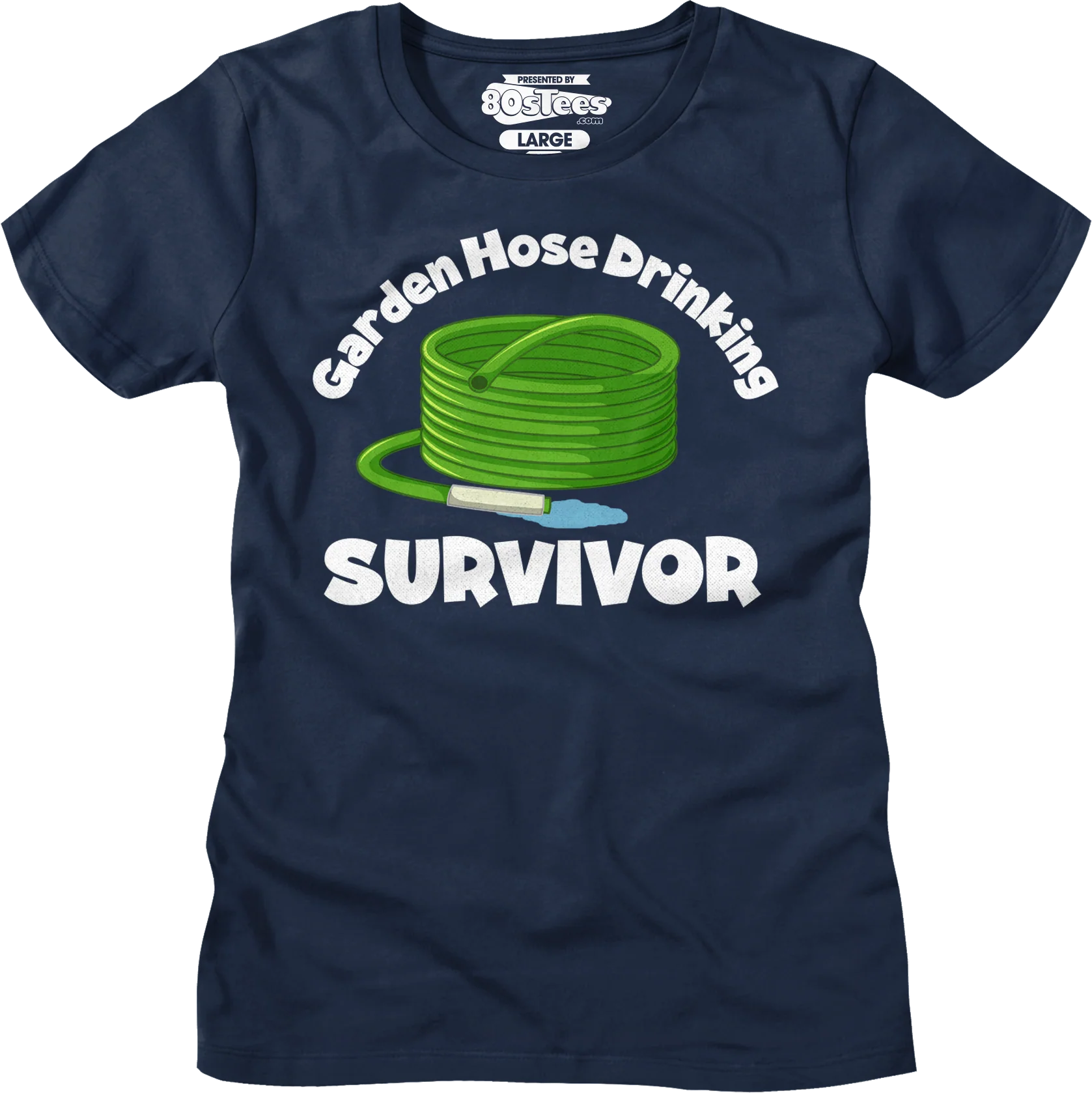Womens Garden Hose Drinking Survivor Shirt - Image 8