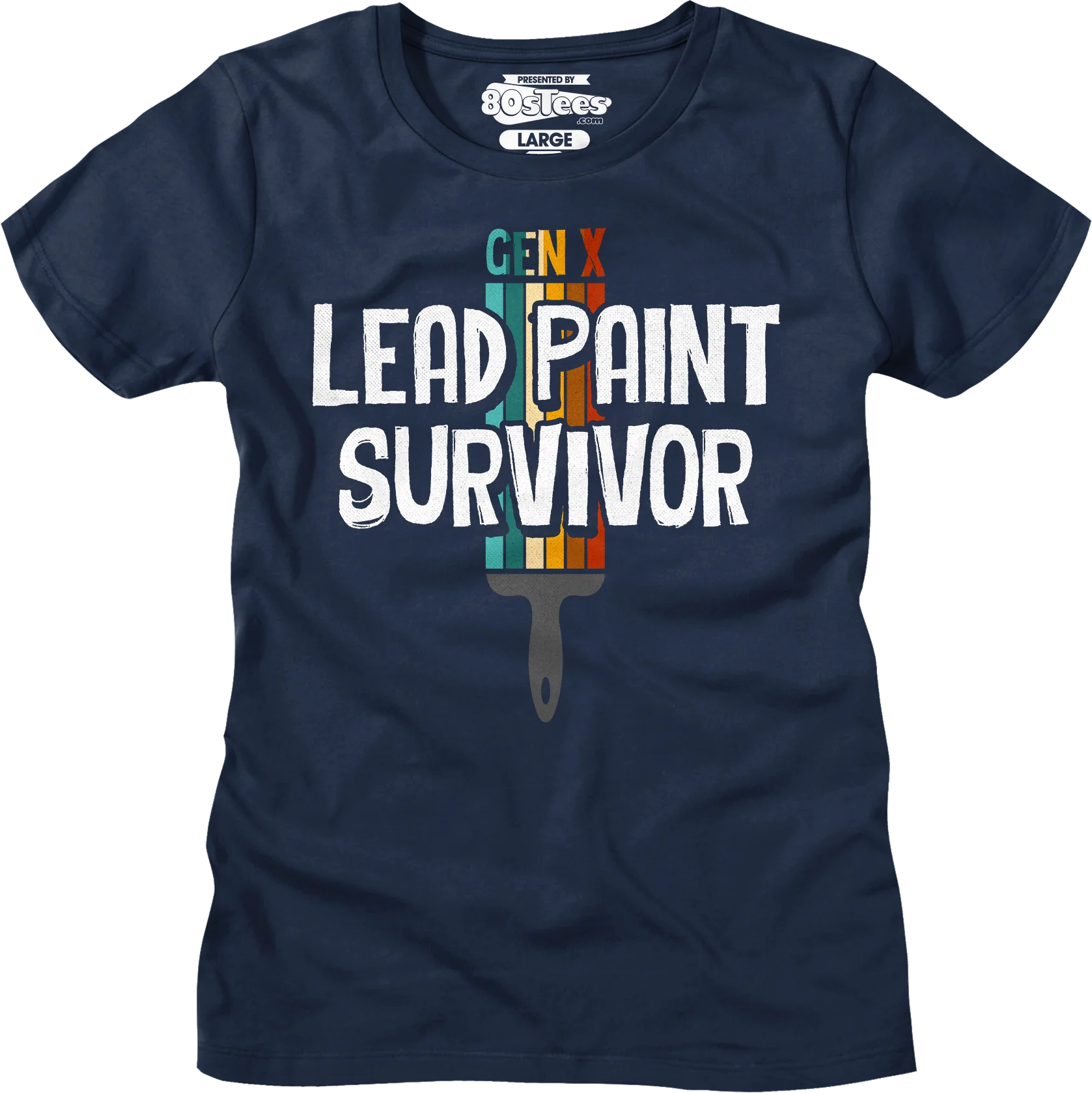 Womens Gen X Lead Paint Survivor Shirt - Image 3