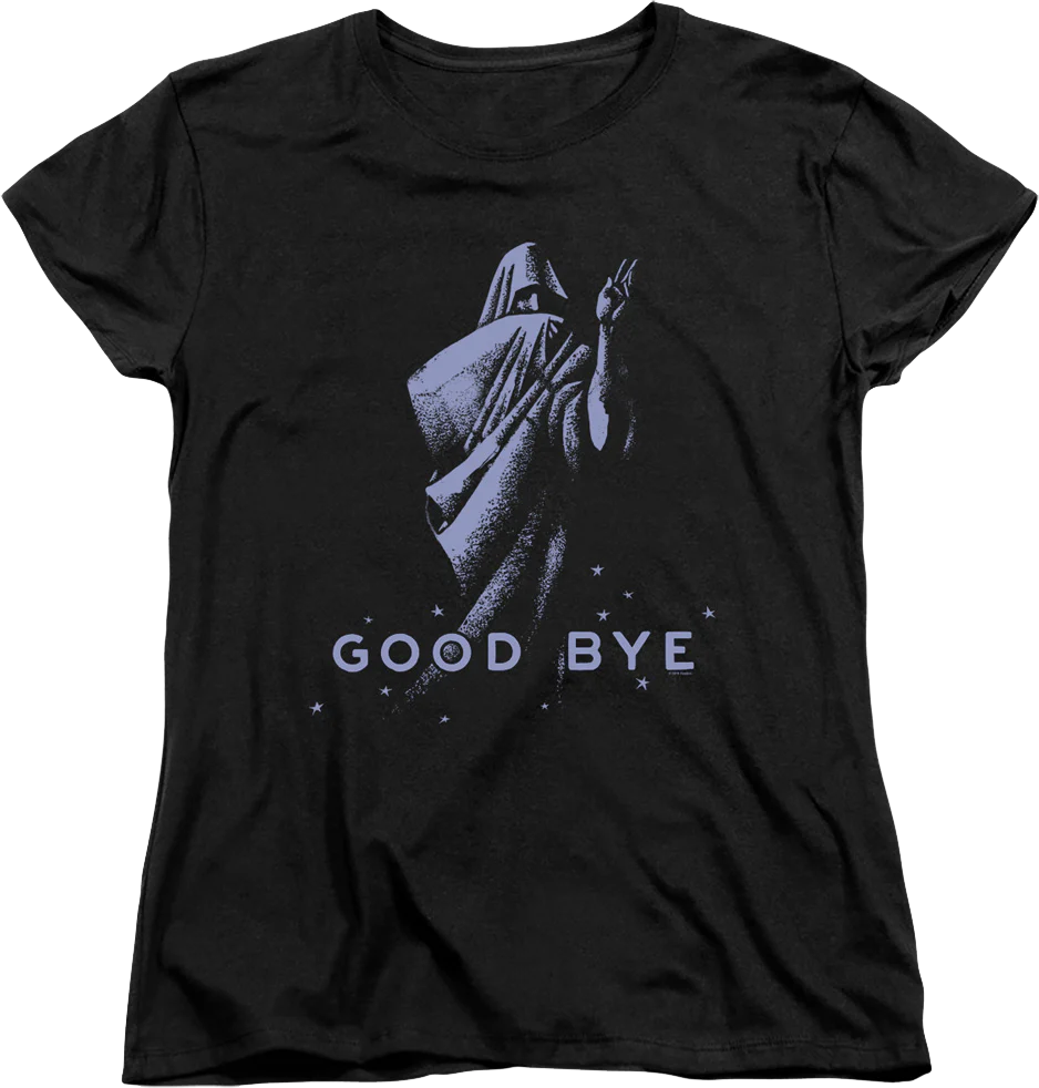 Womens Good Bye Ouija Board Shirt