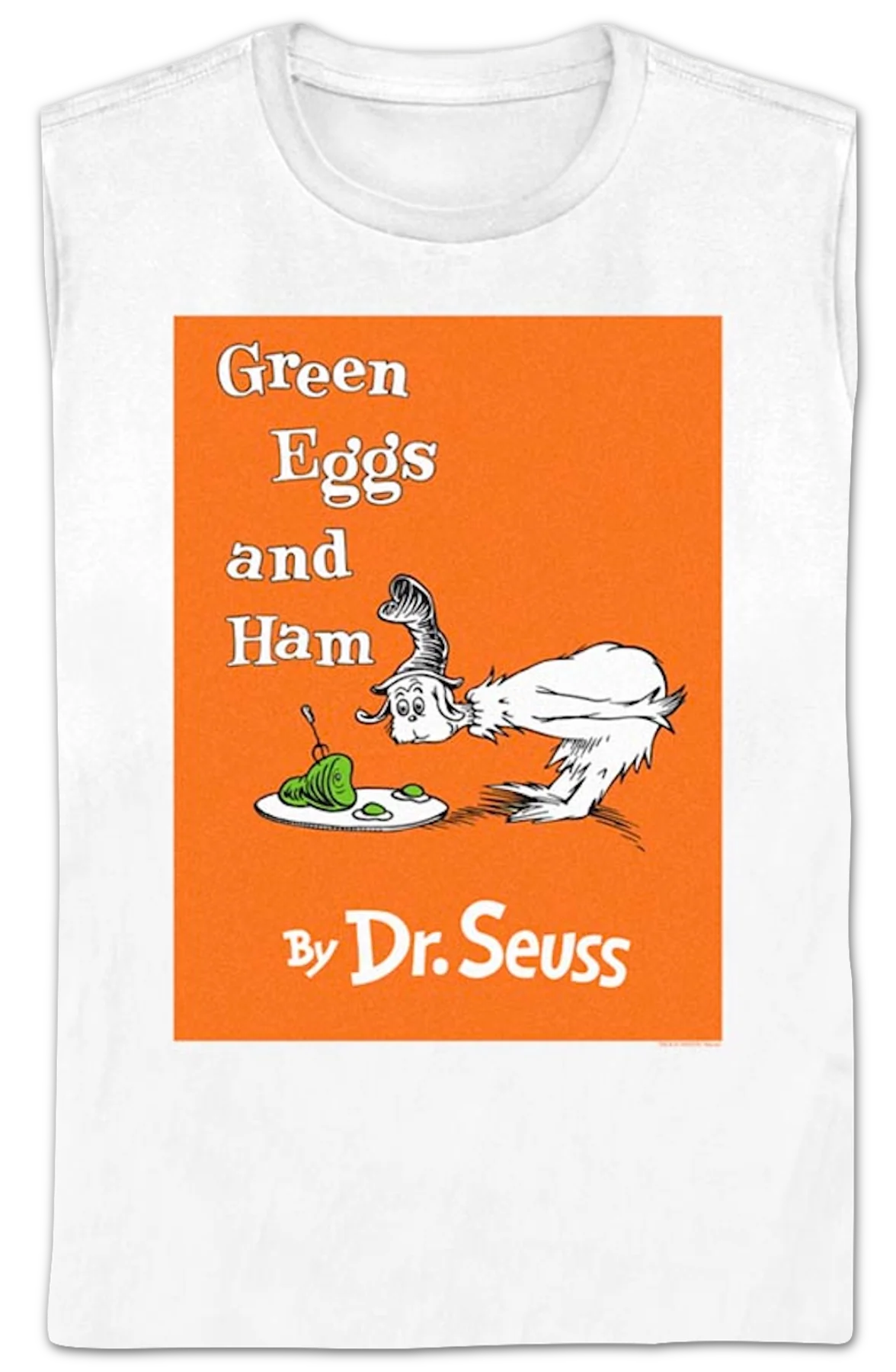 Womens Green Eggs And Ham Cover Dr. Seuss Shirt - Image 2