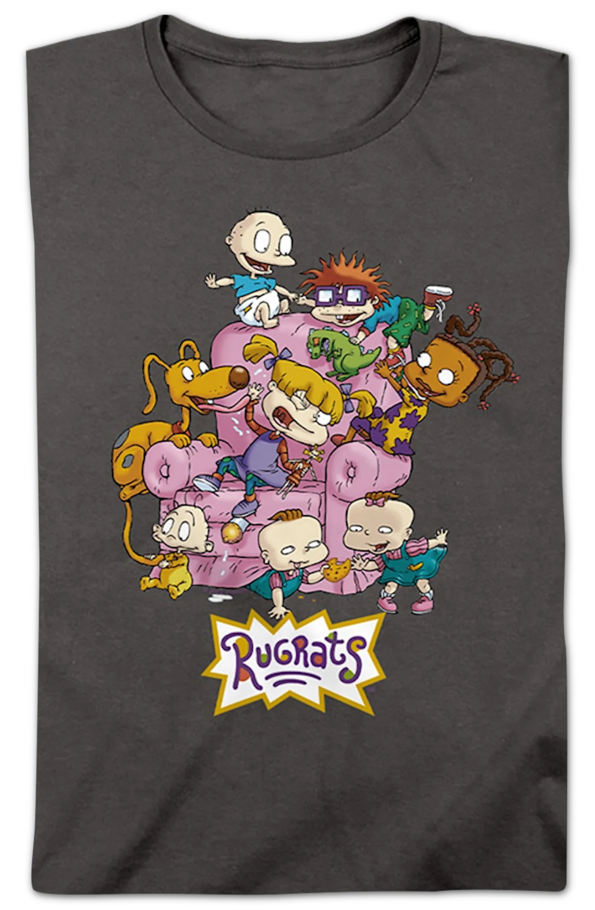 Womens Group Chair Photo Rugrats Shirt - Image 2