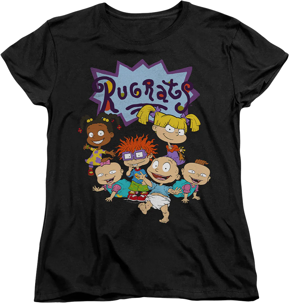 Womens Group Photo Rugrats Shirt