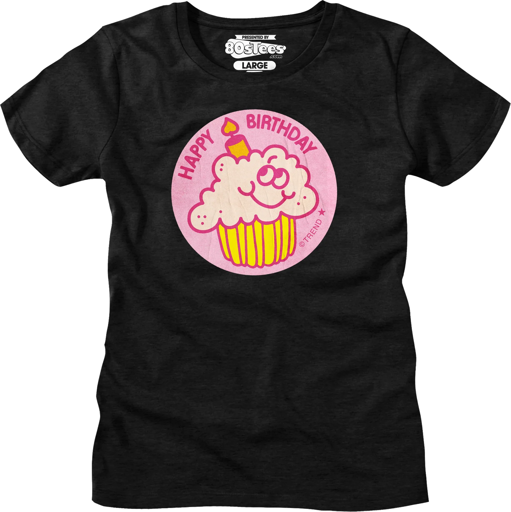 Womens Happy Birthday Scratch N Sniff Shirt