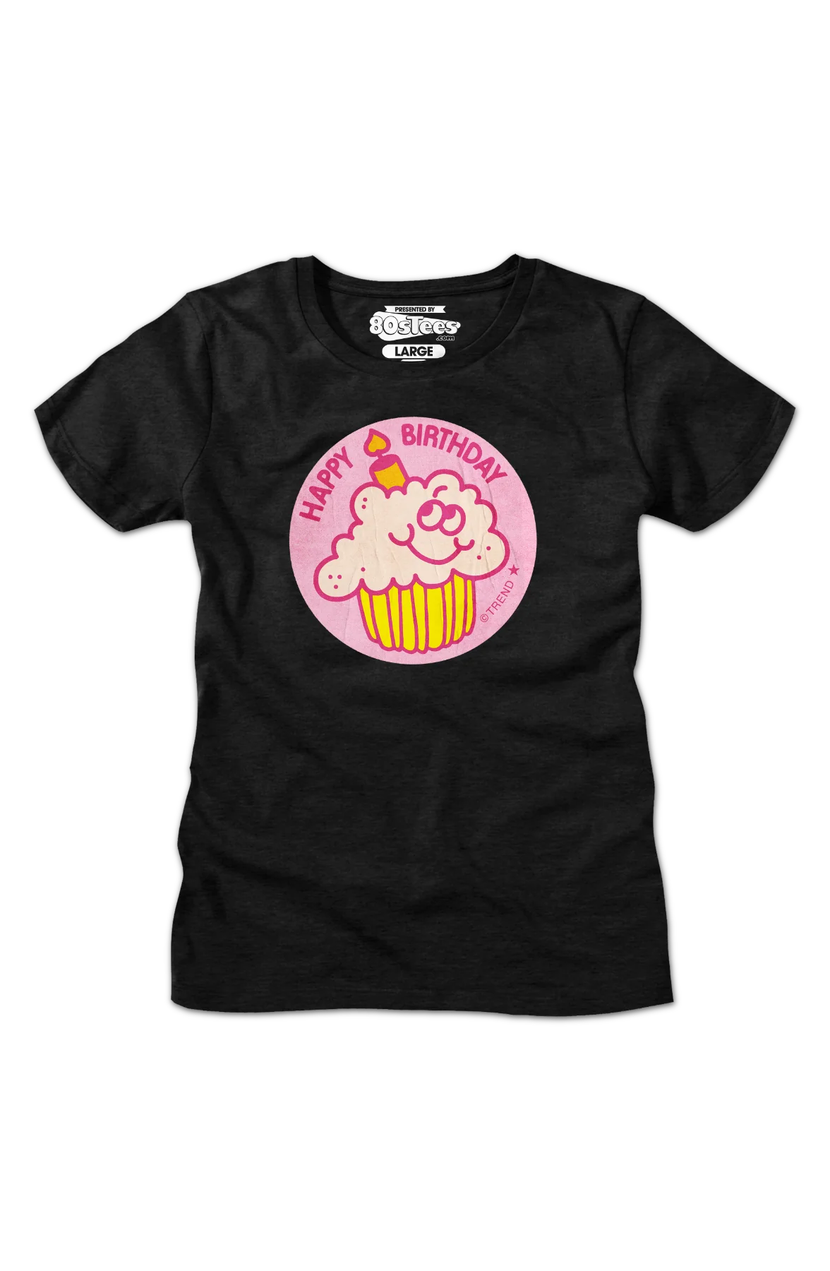 Womens Happy Birthday Scratch N Sniff Shirt - Image 2