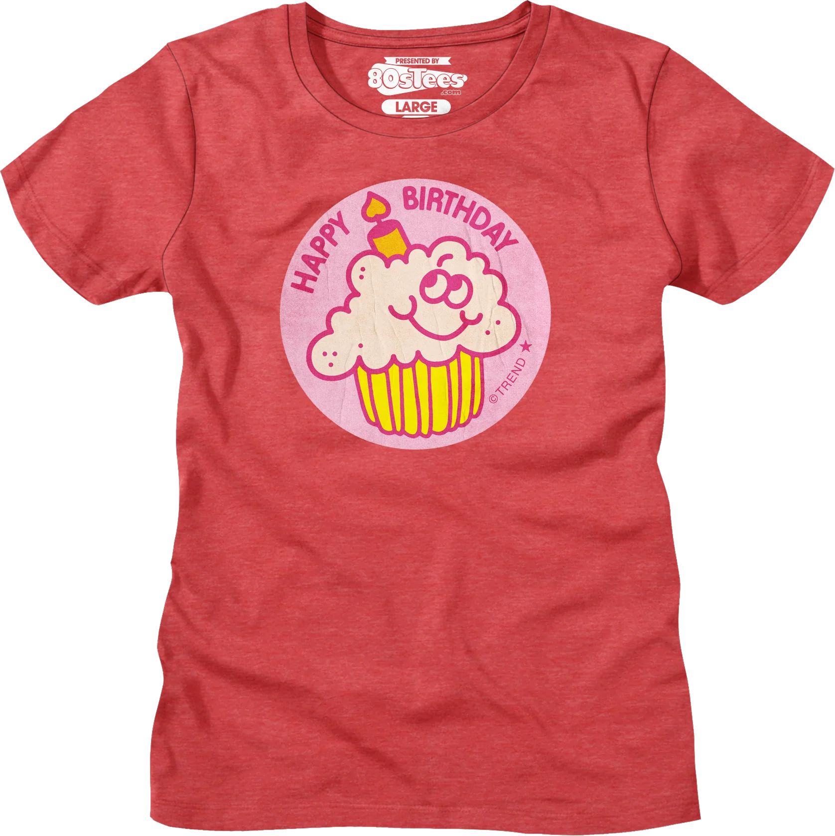 Womens Happy Birthday Scratch N Sniff Shirt - Image 5