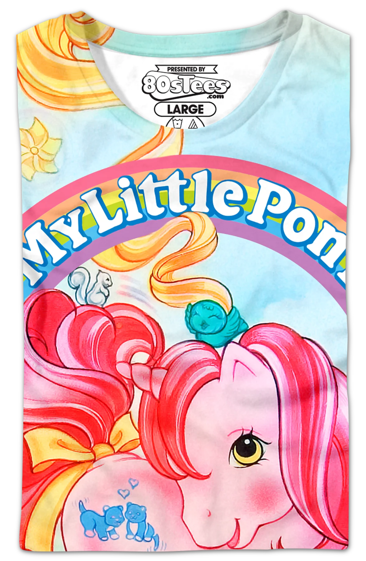 Womens Happy Tails My Little Pony Shirt - Image 2