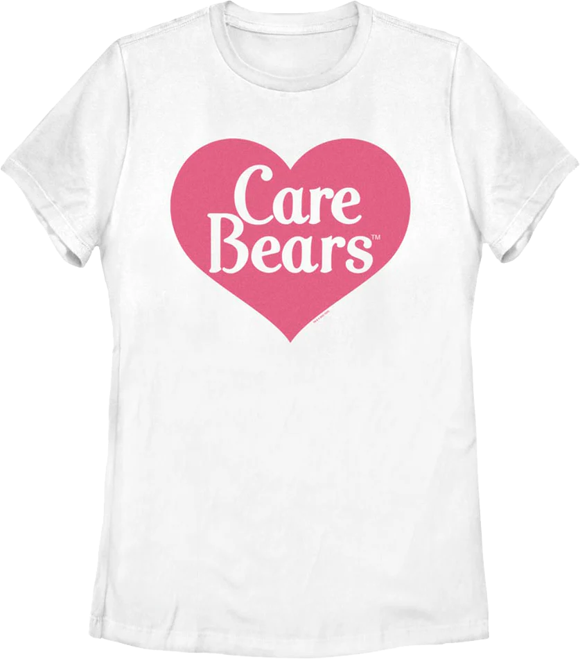 Womens Heart Logo Care Bears Shirt