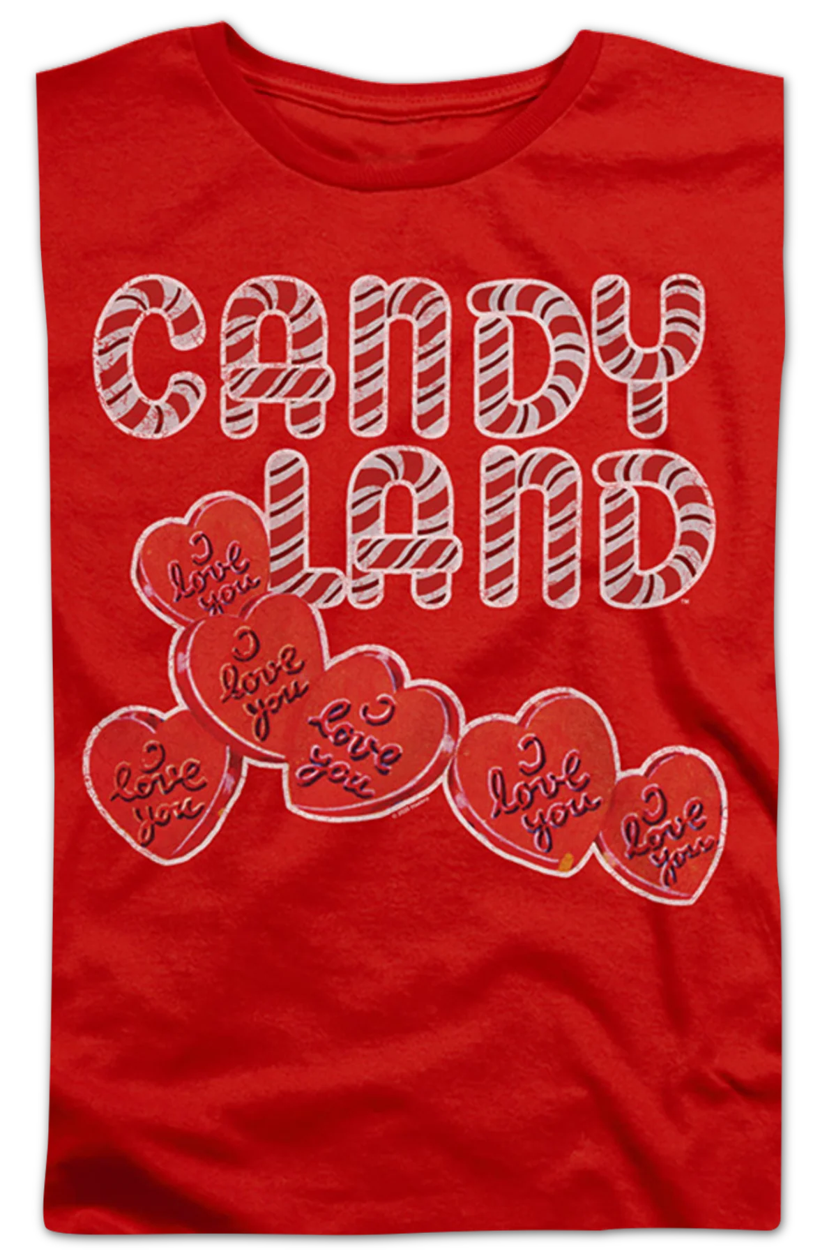Womens Hearts Candy Land Shirt - Image 2