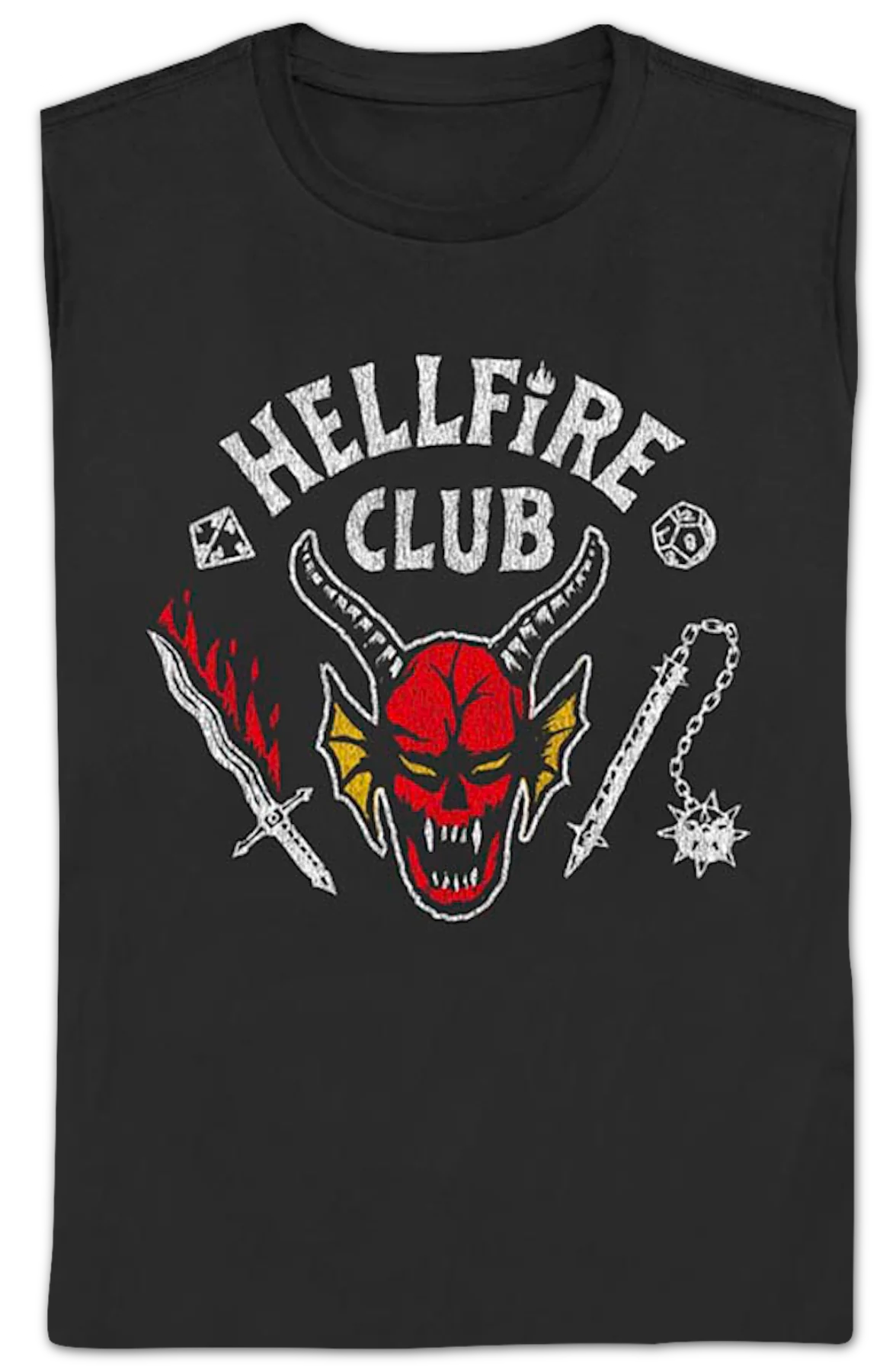 Womens Hellfire Club Stranger Things Shirt - Image 2