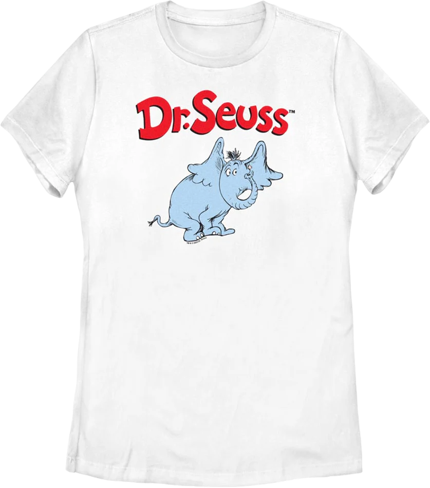 Womens Horton The Elephant Dr. Seuss Shirt