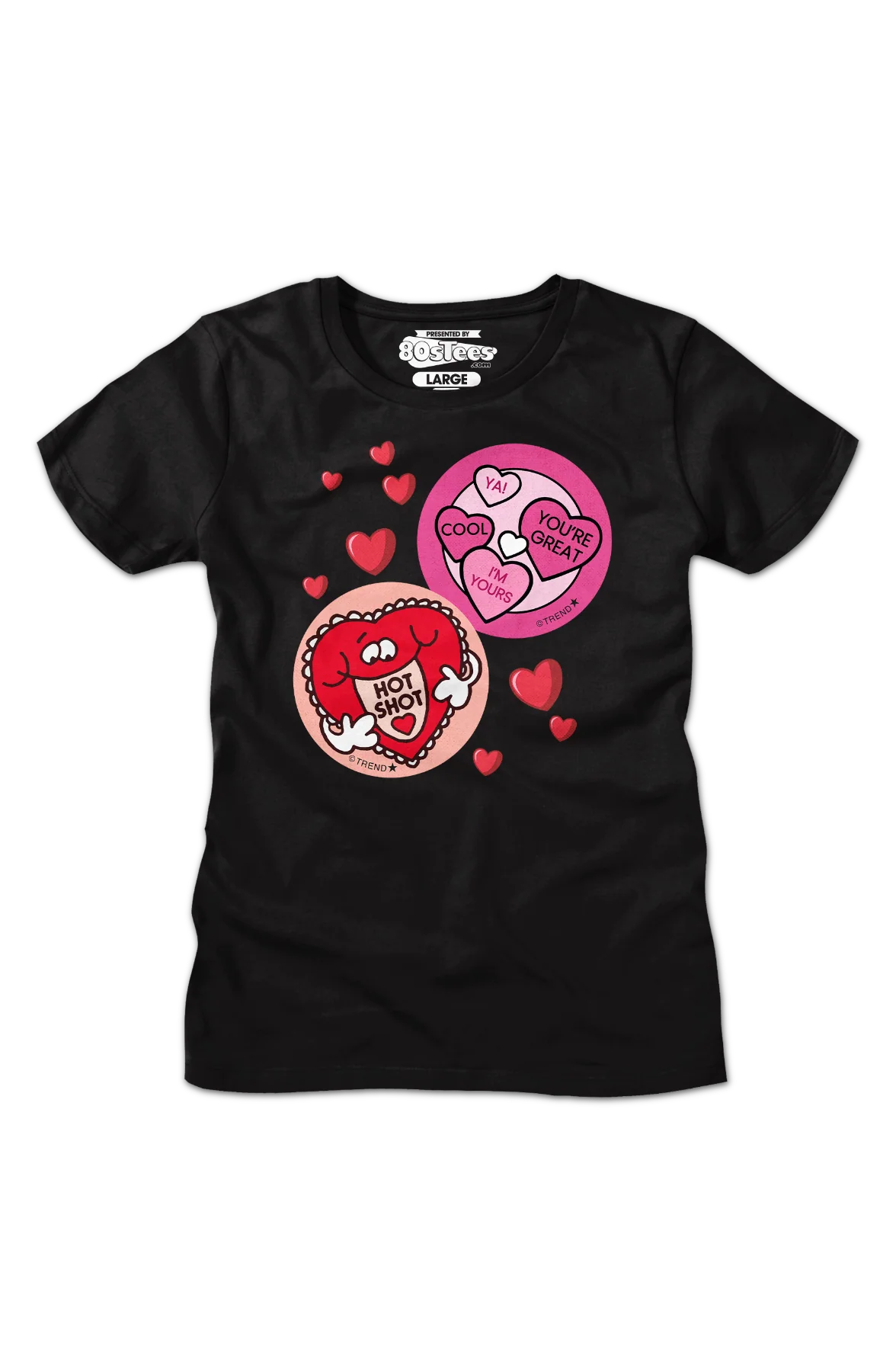 Womens Hot Shot Valentine Scratch N Sniff Shirt - Image 2