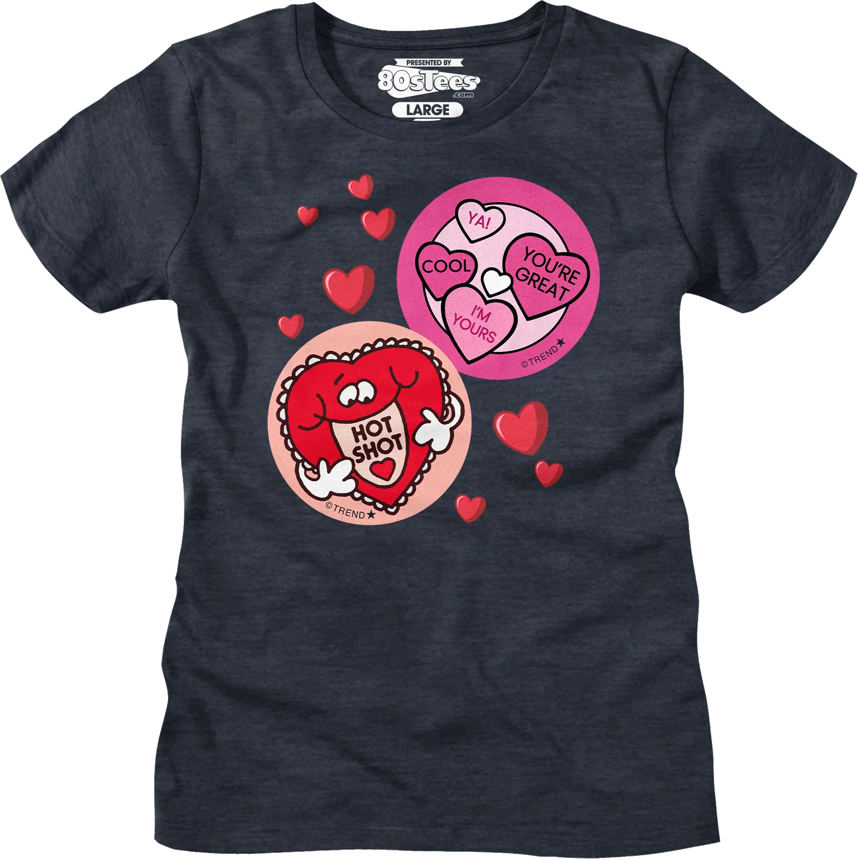 Womens Hot Shot Valentine Scratch N Sniff Shirt - Image 3
