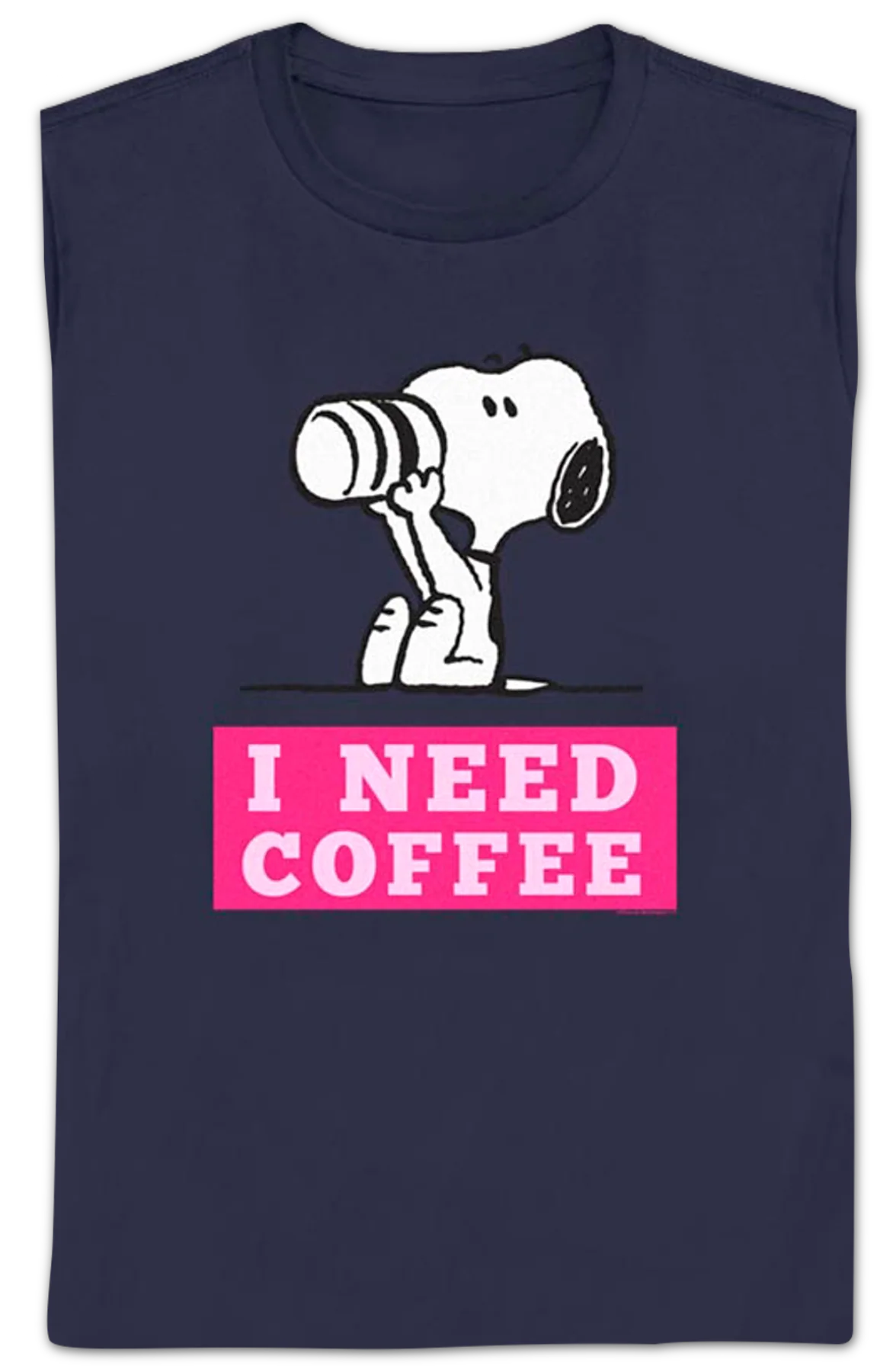 Womens I Need Coffee Peanuts Shirt - Image 2