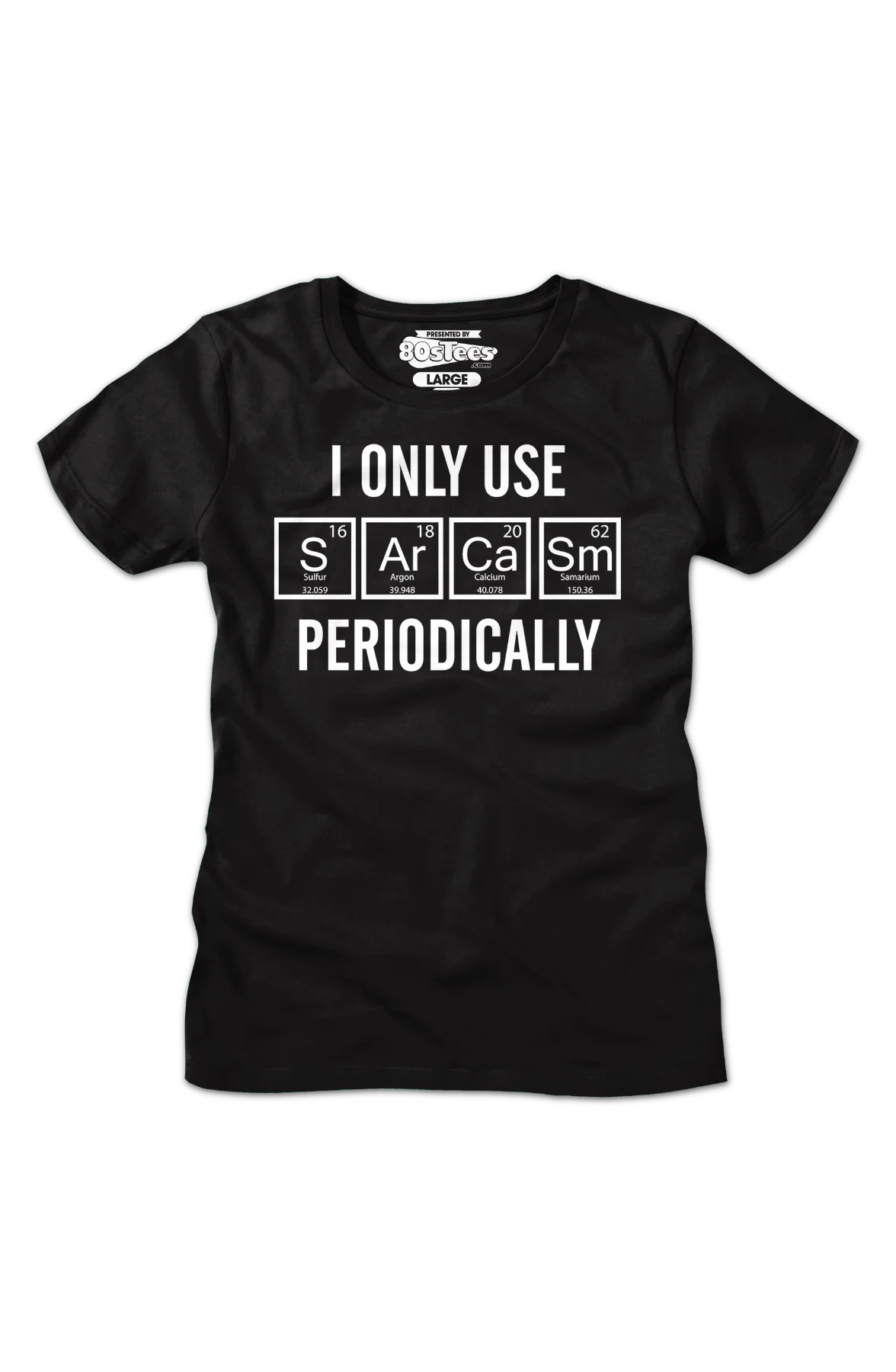 Womens I Only Use Sarcasm Periodically Shirt - Image 2