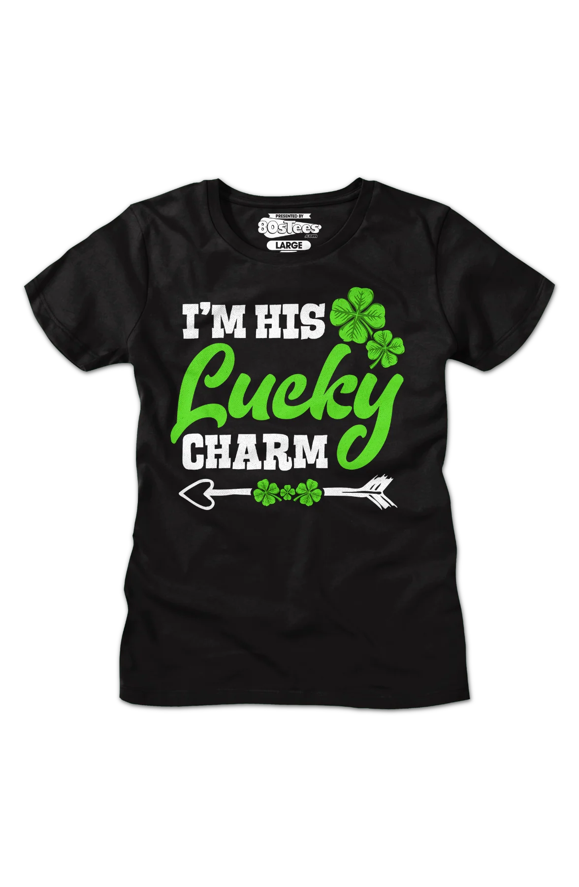 Womens I'm His Lucky Charm Shirt - Image 2