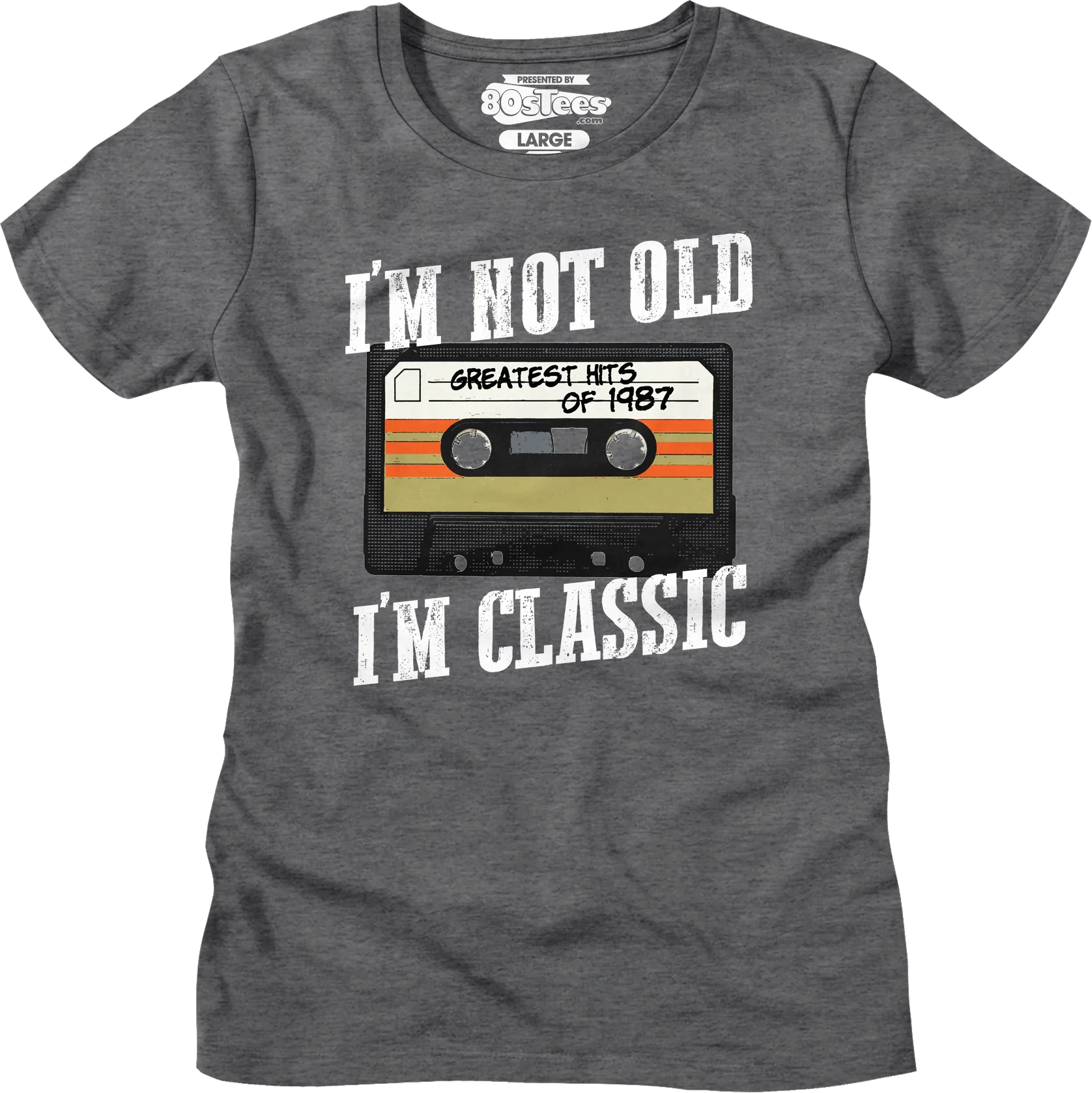 Womens I'm Not Old I'm Classic Greatest Hits Of 1987 Shirt