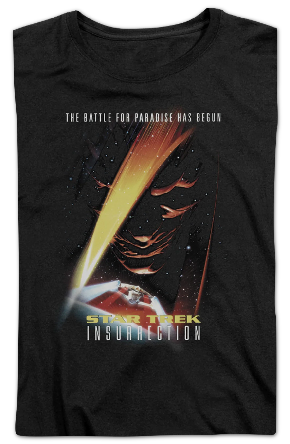 Womens Insurrection Poster Star Trek Shirt - Image 2