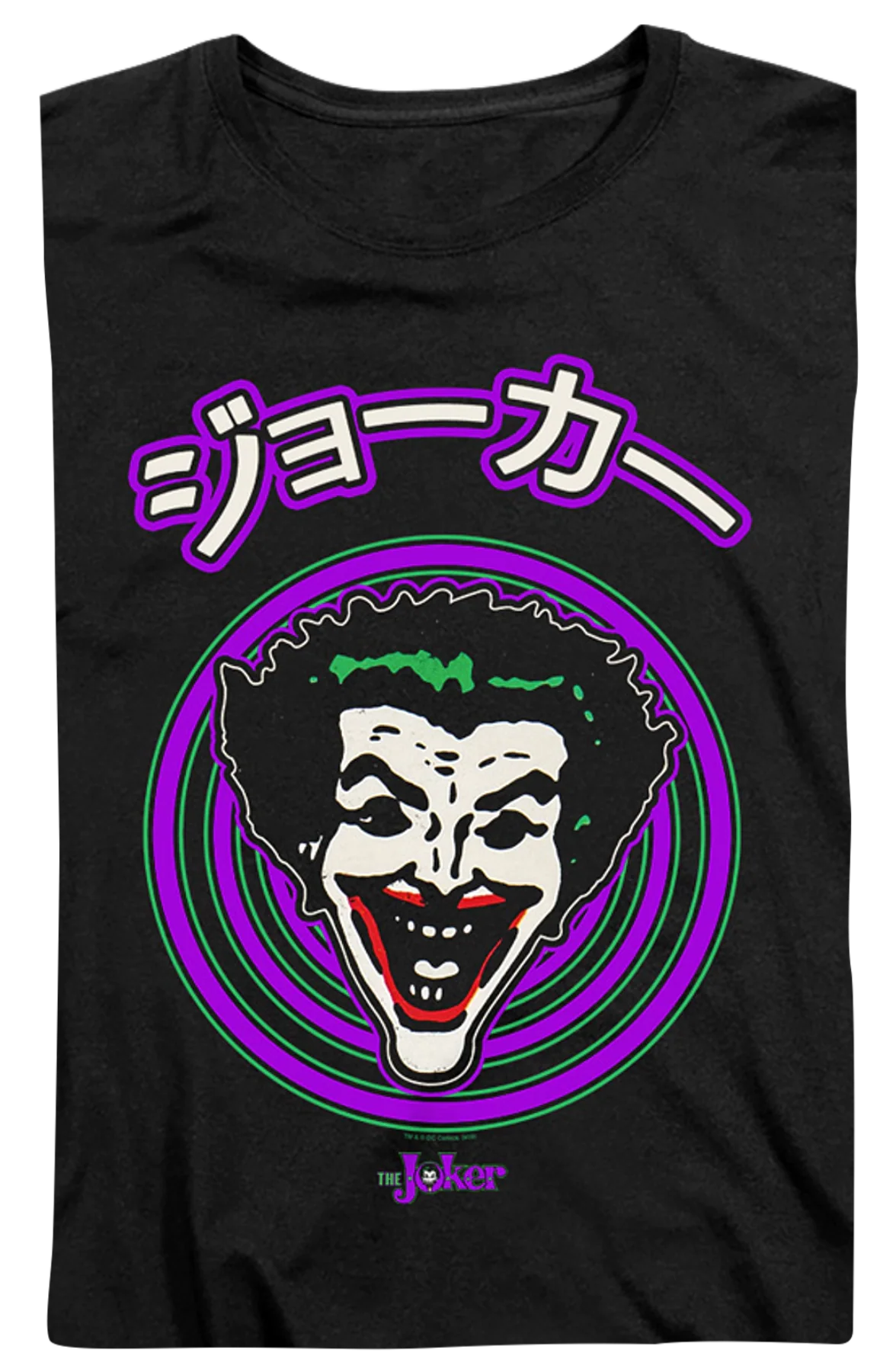 Womens Japanese Joker DC Comics Shirt - Image 2