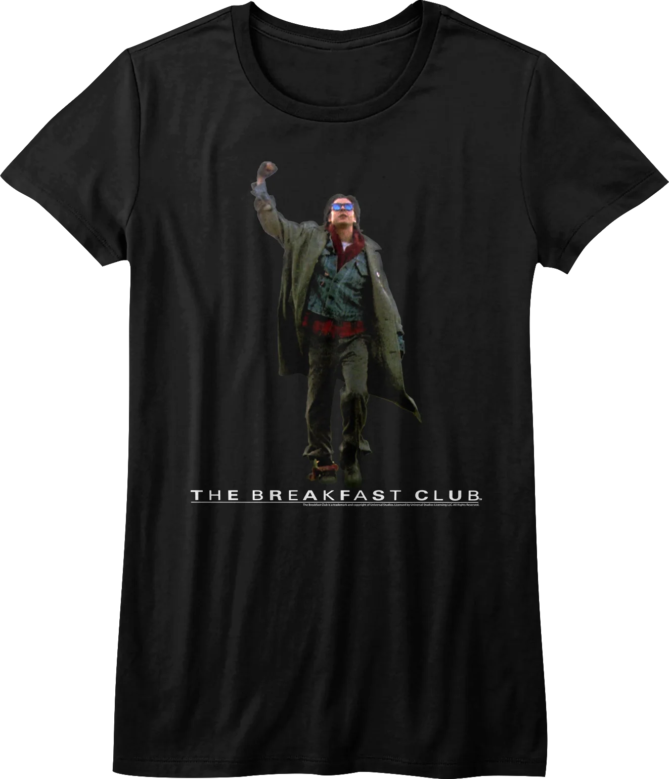Womens John Bender Fist Pump Breakfast Club Shirt