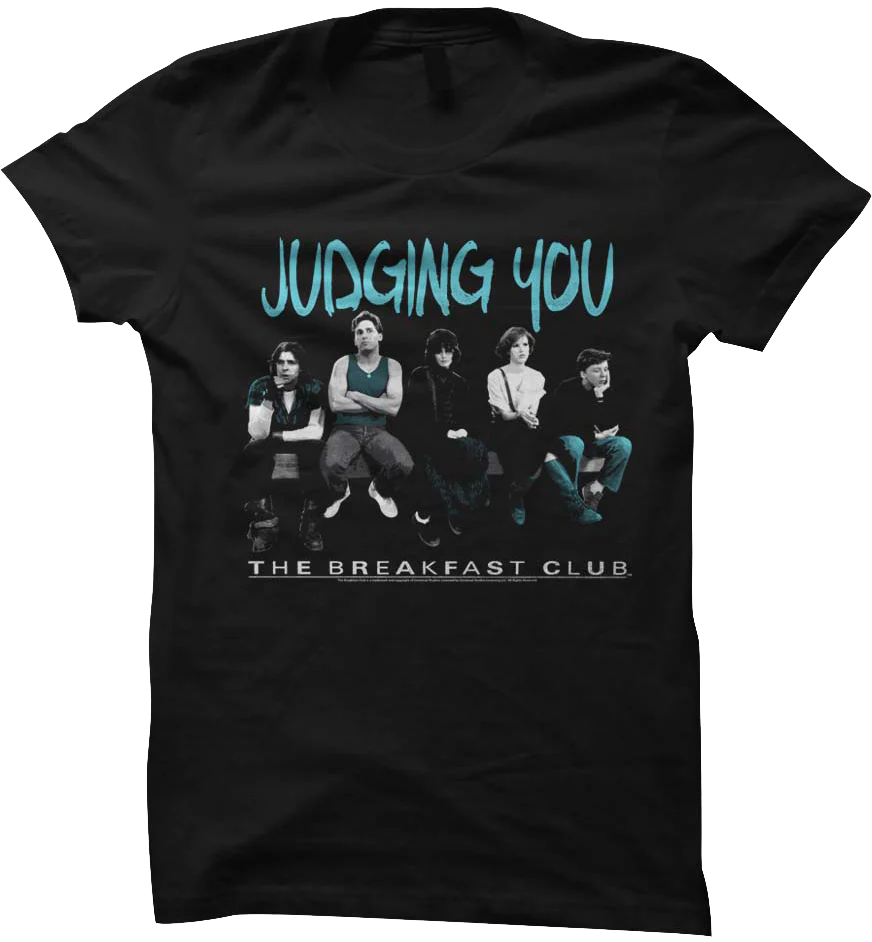 Womens Judging You Breakfast Club Shirt