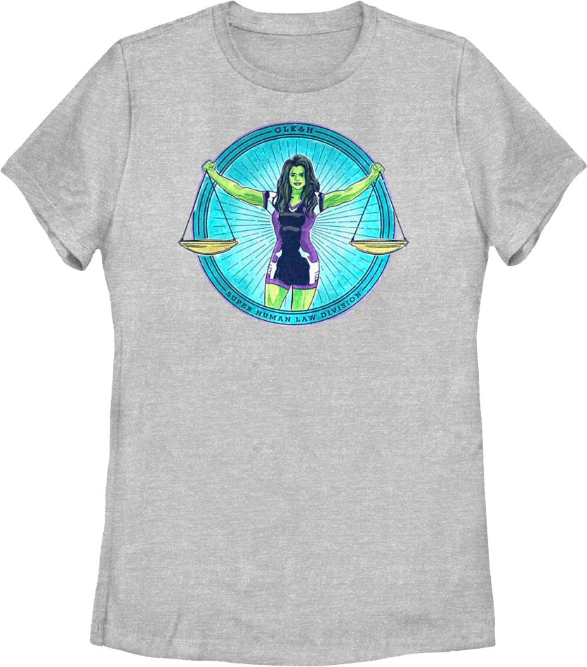 Womens Justice She-Hulk Marvel Comics Shirt