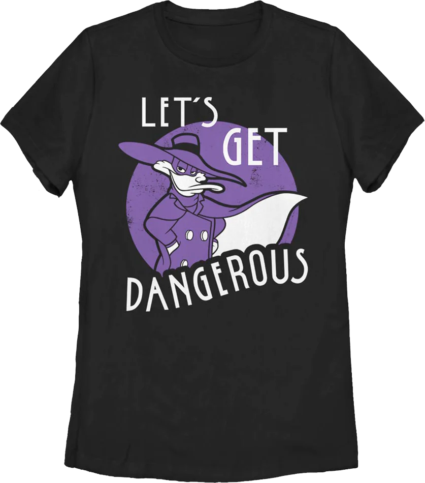 Womens Let's Get Dangerous Darkwing Duck Shirt