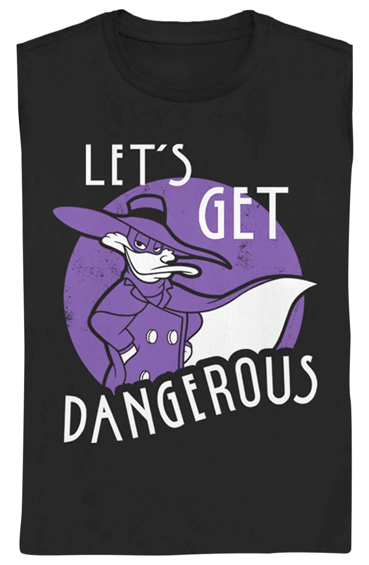 Womens Let's Get Dangerous Darkwing Duck Shirt - Image 2
