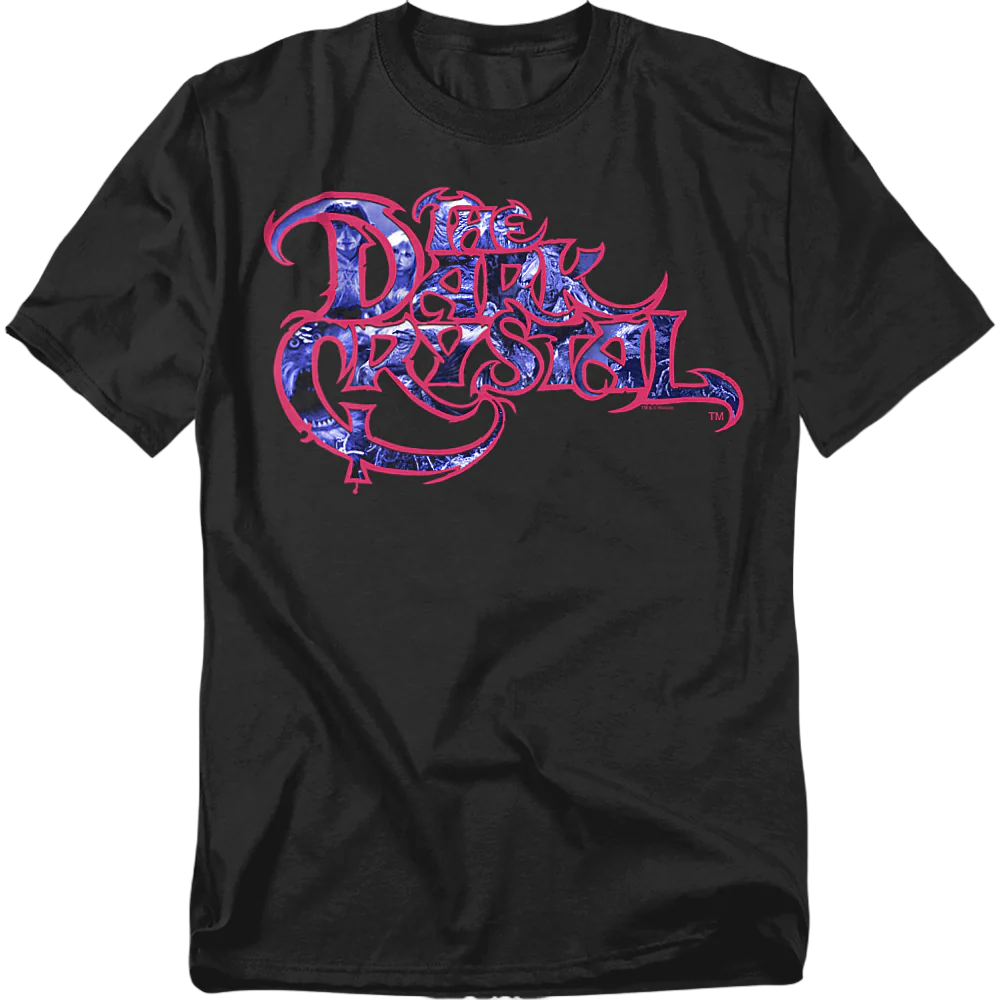 Womens Logo Collage Dark Crystal Shirt - Image 2