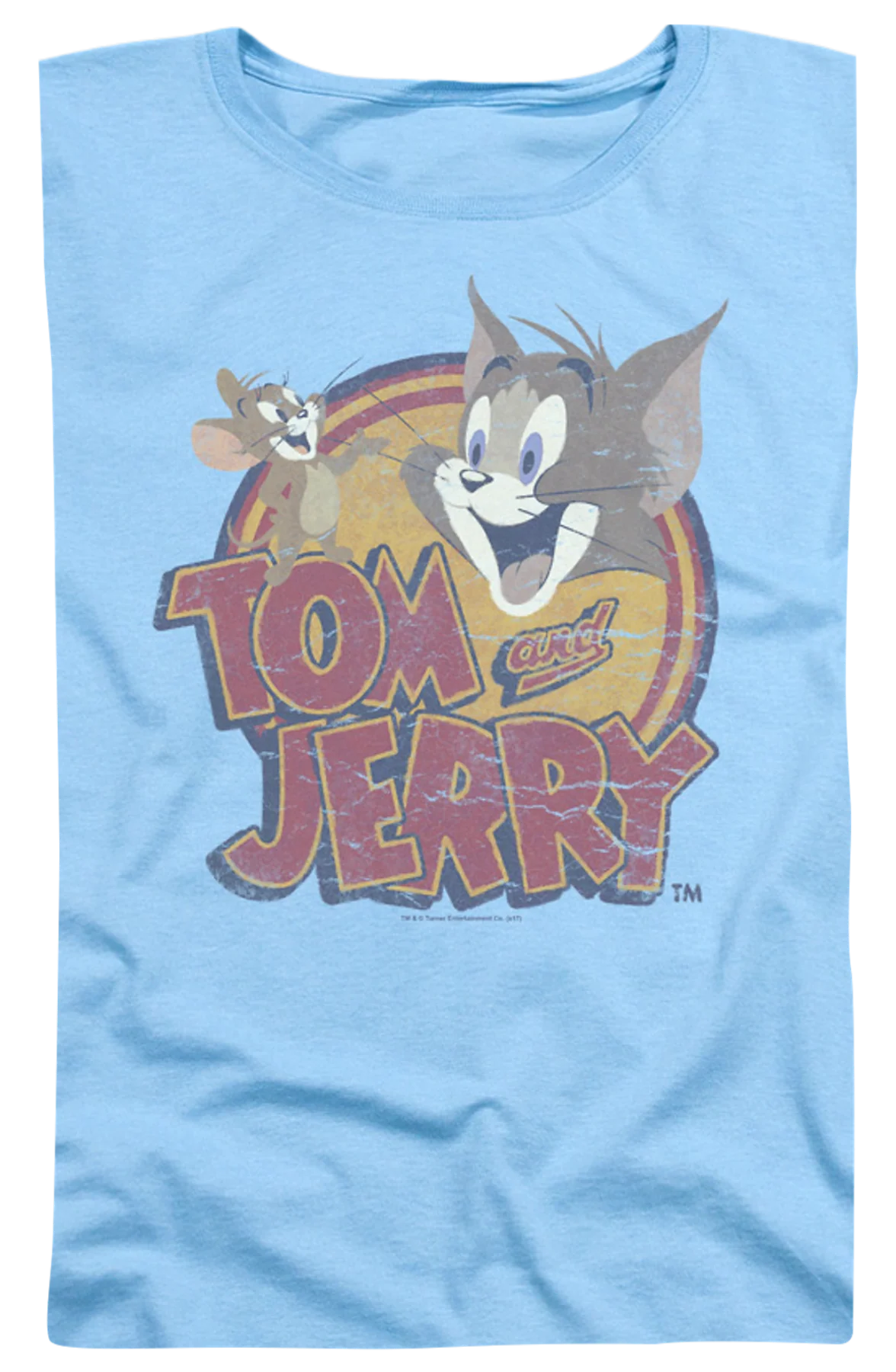 Womens Logo Tom and Jerry Shirt - Image 2