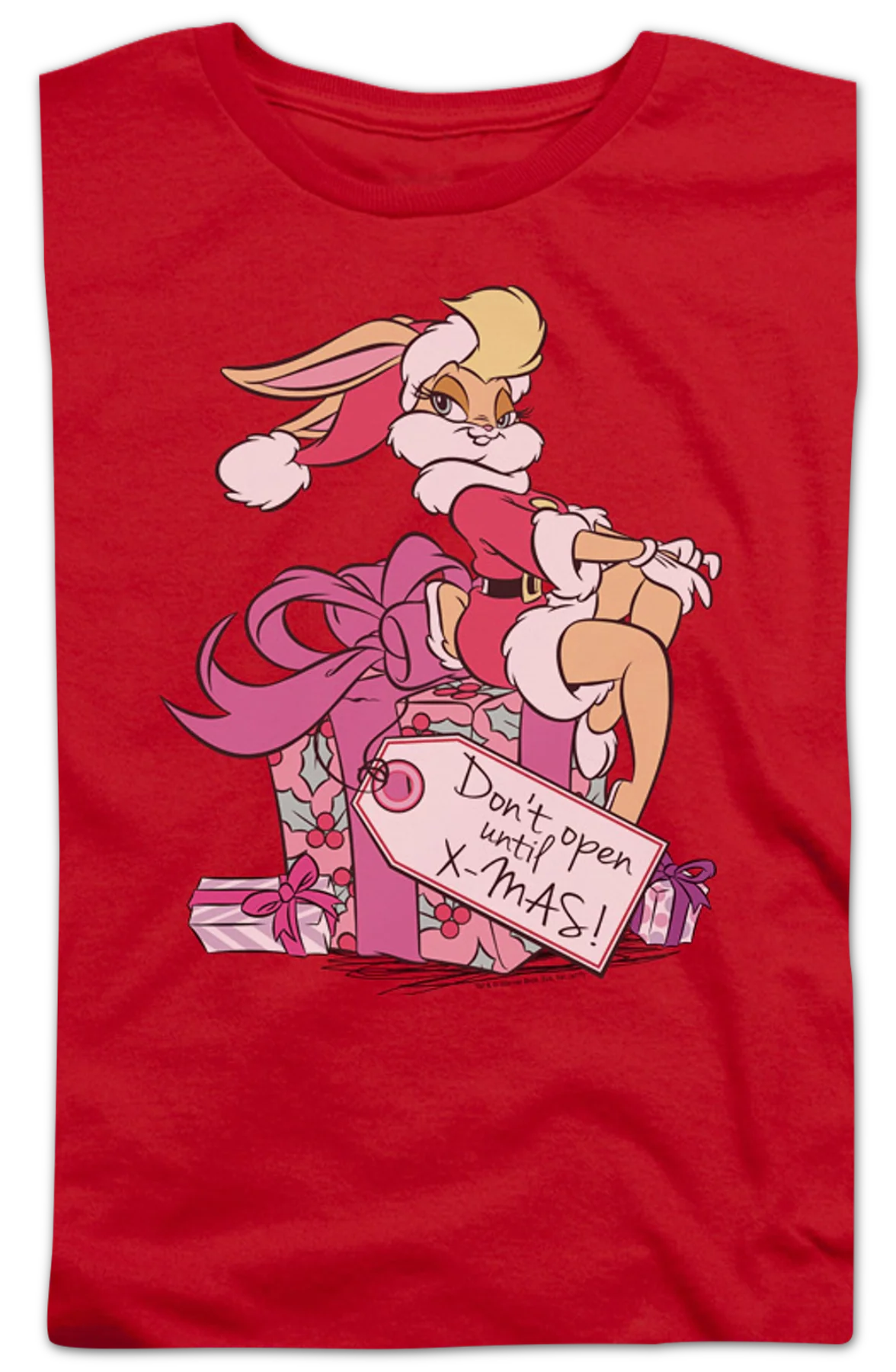 Womens Lola Bunny Christmas Gift Looney Tunes Shirt - Image 2
