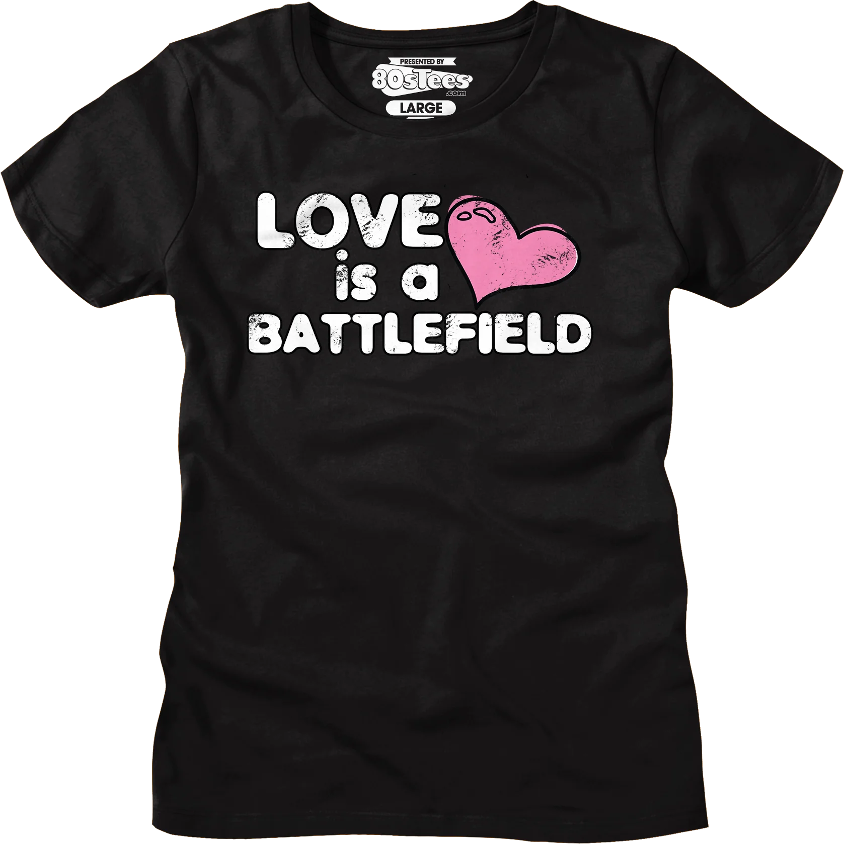 Womens Love Is A Battlefield Shirt - Image 5
