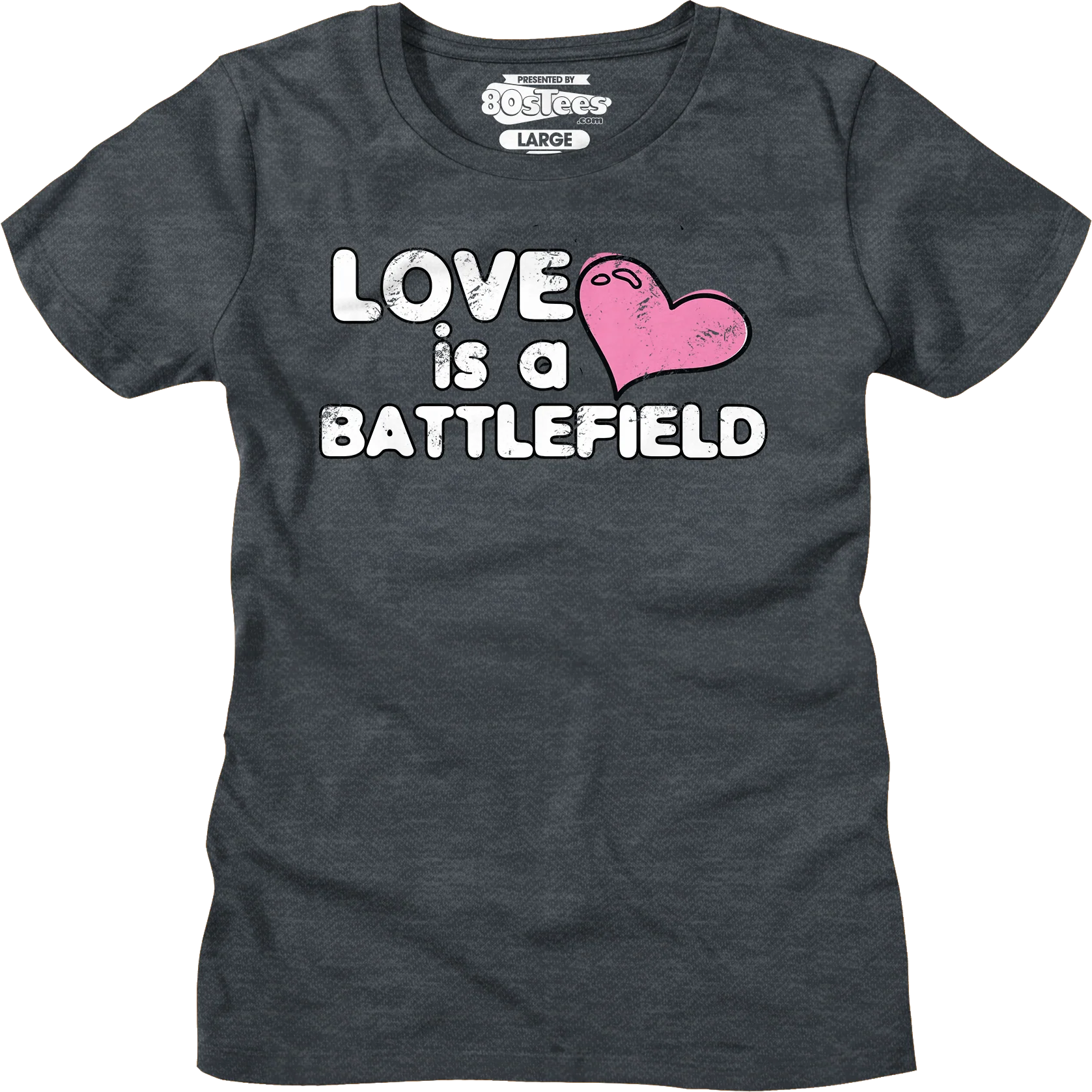 Womens Love Is A Battlefield Shirt - Image 7