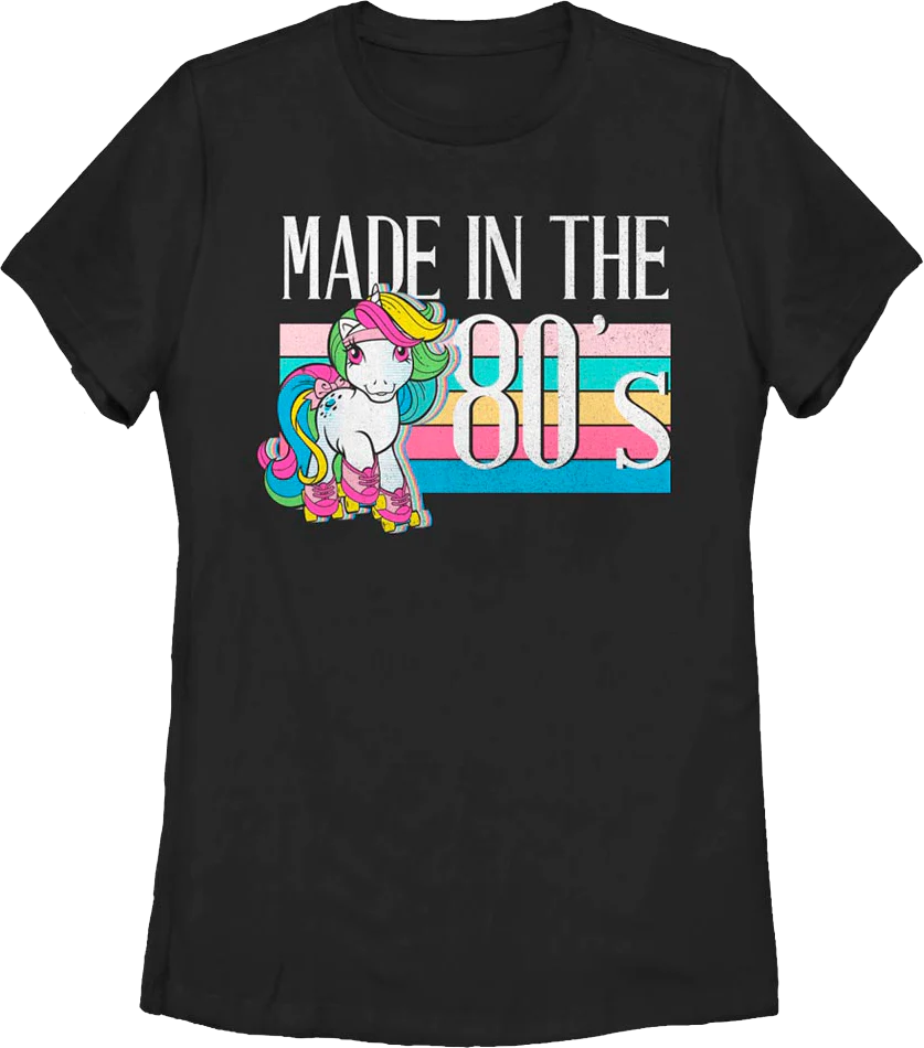 Womens Made In The 80's My Little Pony Shirt