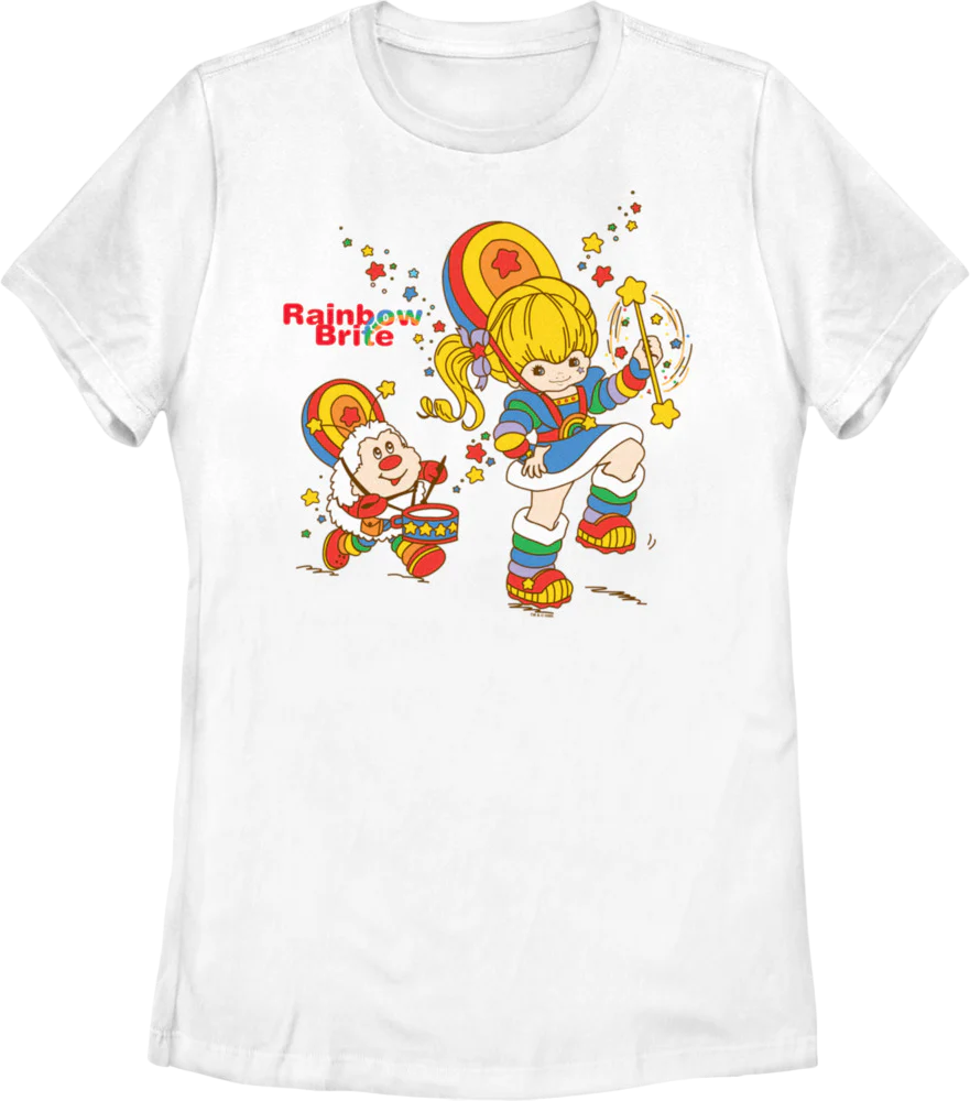 Womens Marching Band Rainbow Brite Shirt