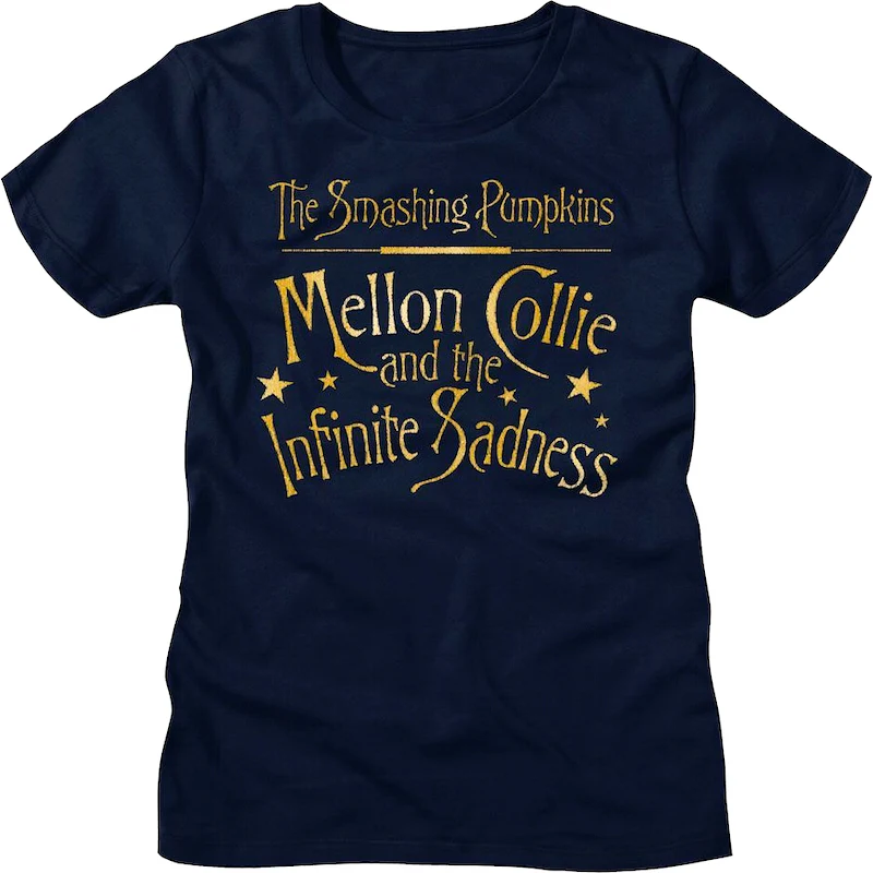 Womens Mellon Collie Stars Smashing Pumpkins T-Shirt