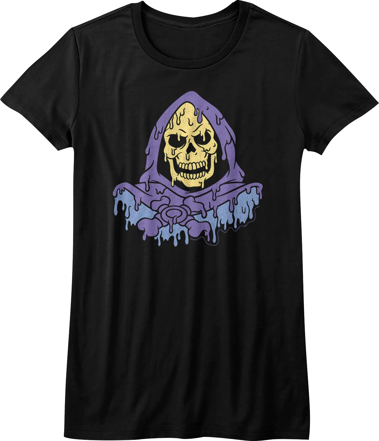 Womens Melting Skeletor Masters of the Universe Shirt