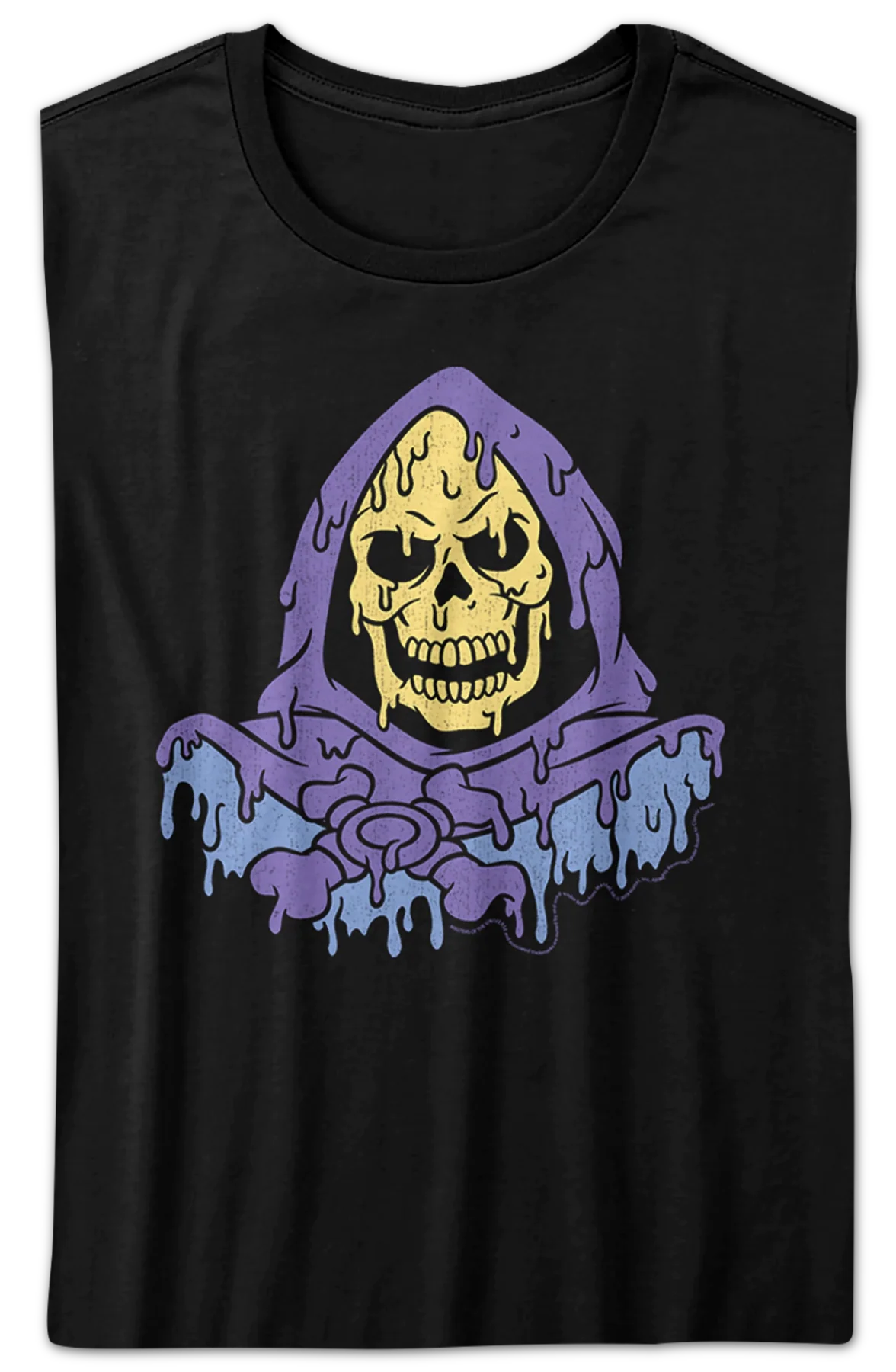 Womens Melting Skeletor Masters of the Universe Shirt - Image 2