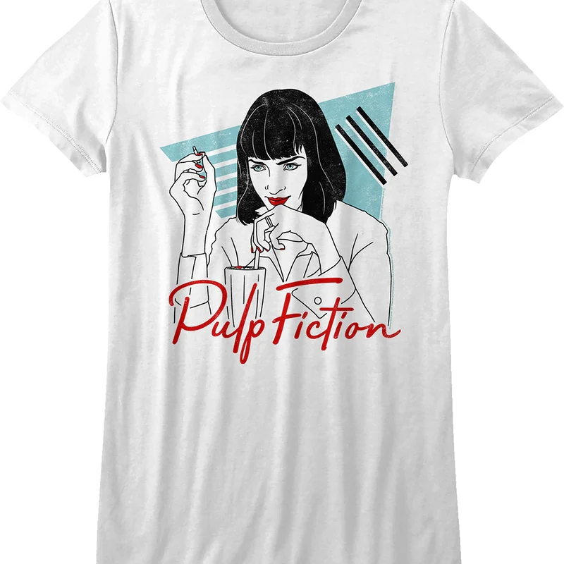 Womens Mia Wallace Pulp Fiction Shirt