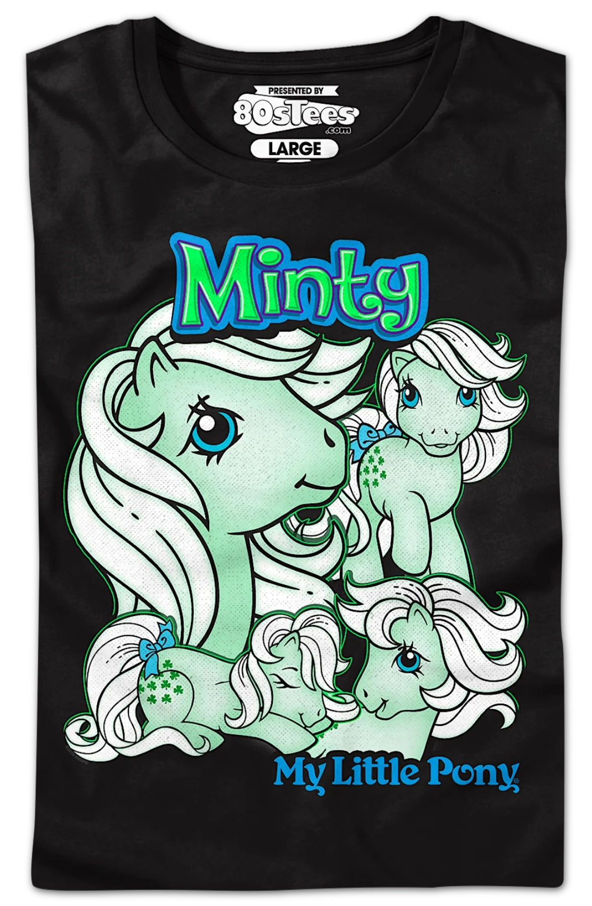 Womens Minty Collage My Little Pony Shirt - Image 2