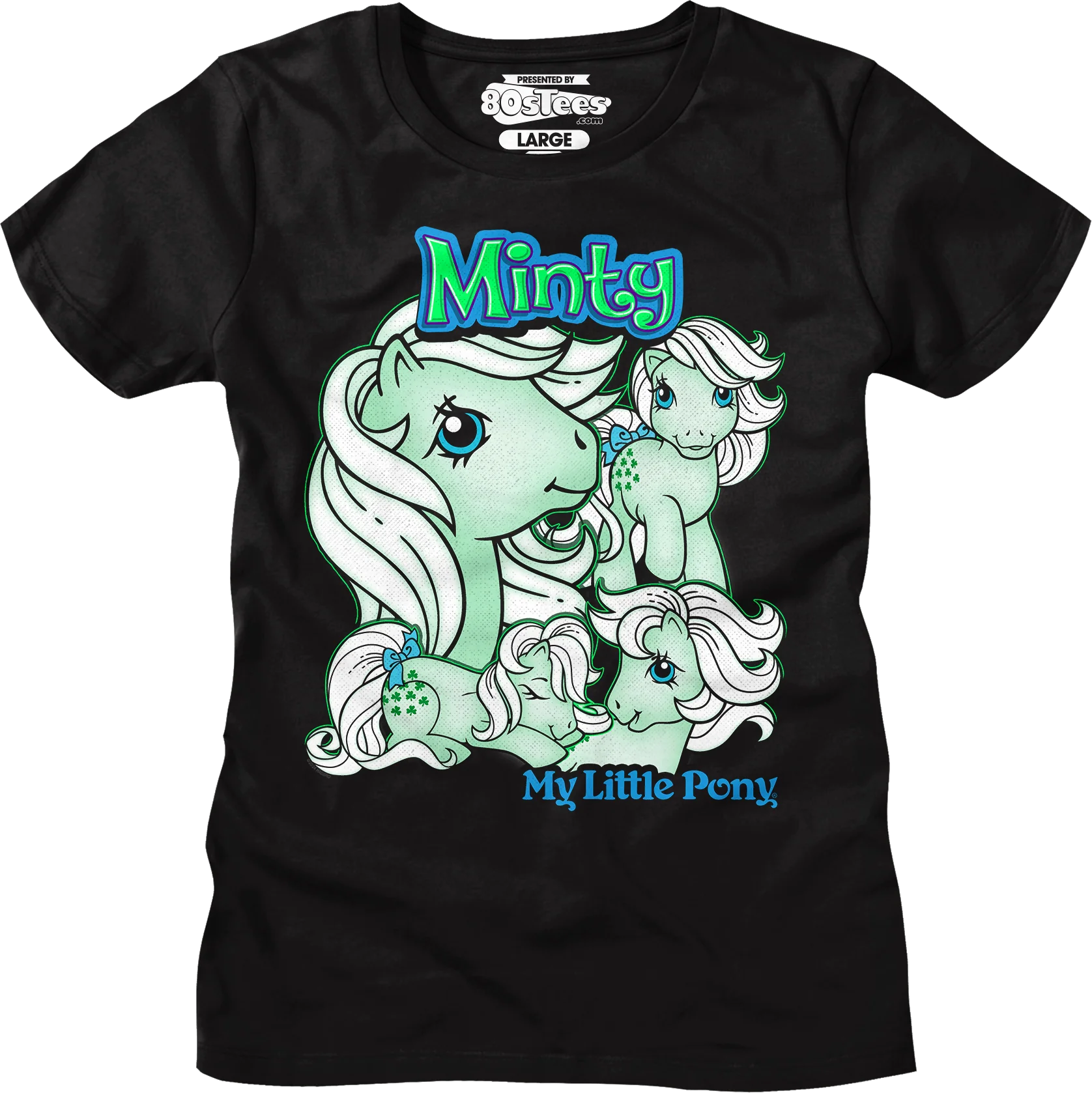 Womens Minty Collage My Little Pony Shirt - Image 5